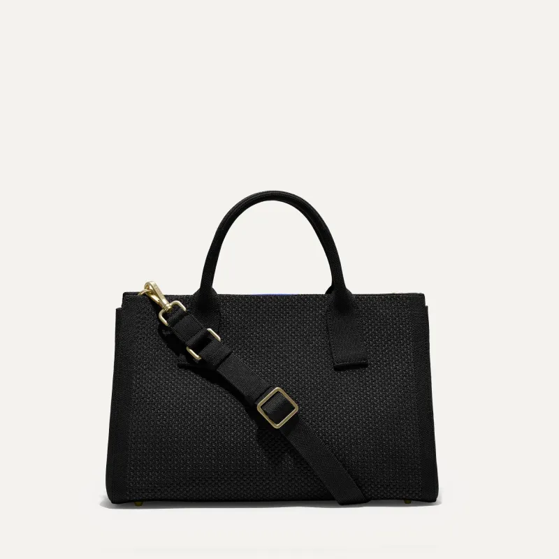 The Classic Handbag - Black made by Rothy's