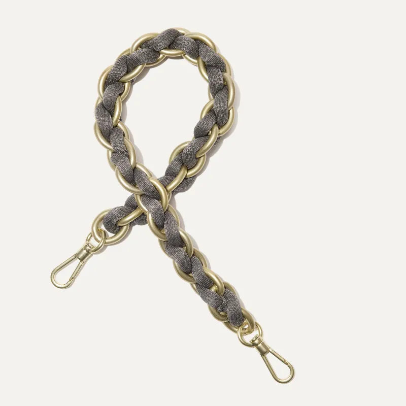 The Shoulder Strap - Golden Silver Chain made by Rothy's