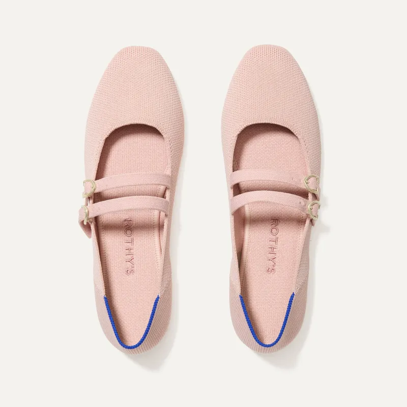 The Double Buckle Mary Jane - Ballerina sold by Rothy's