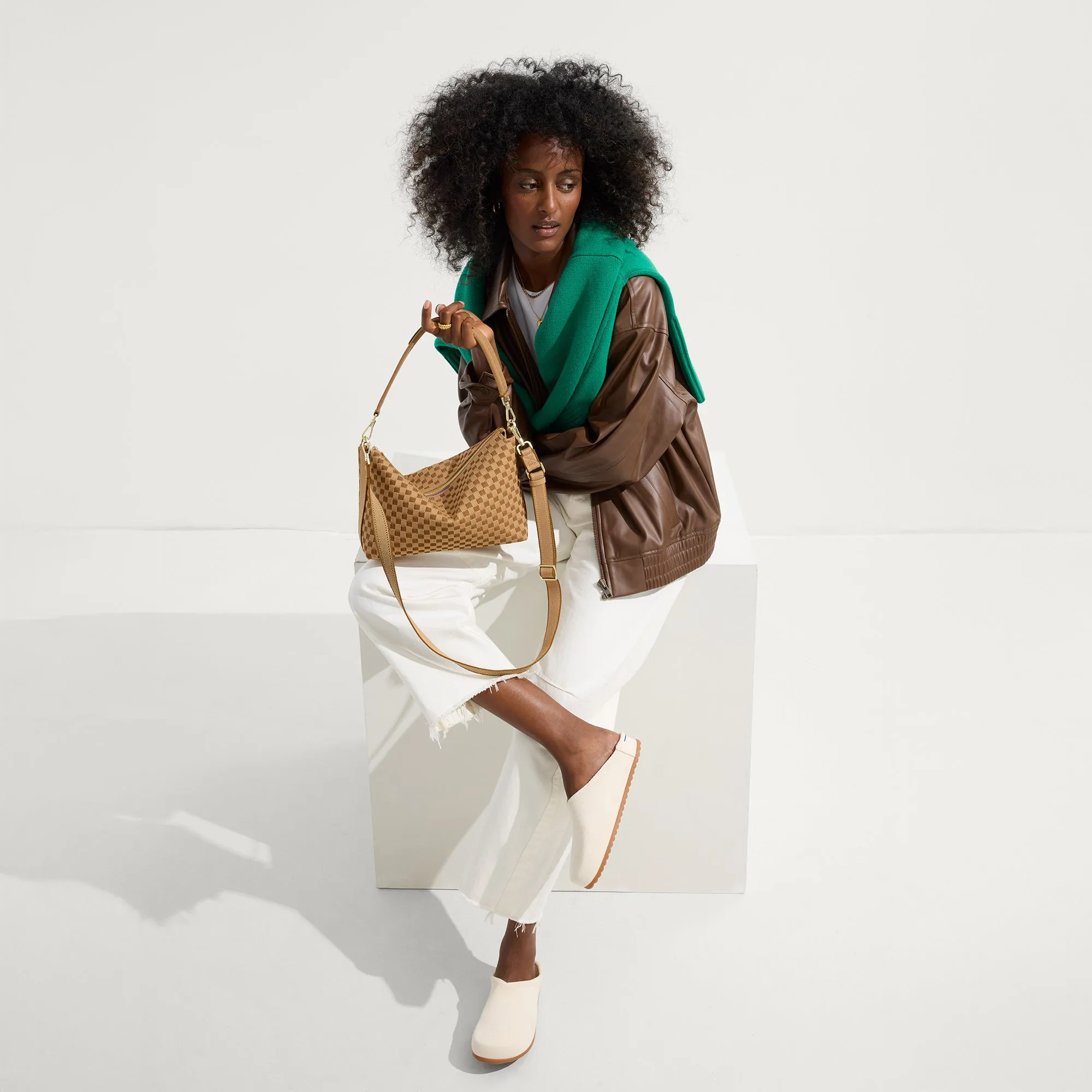 The Daily Crossbody - Hazelnut sold by Rothy's product image thumbnail 4