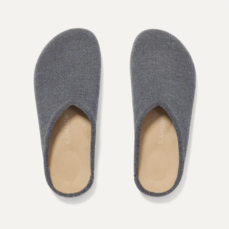 The Casual Clog - Mountain Grey sold by Rothy's