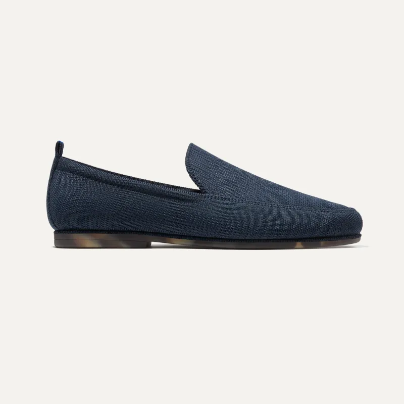 The Ravello Loafer - Navy sold by Rothy's