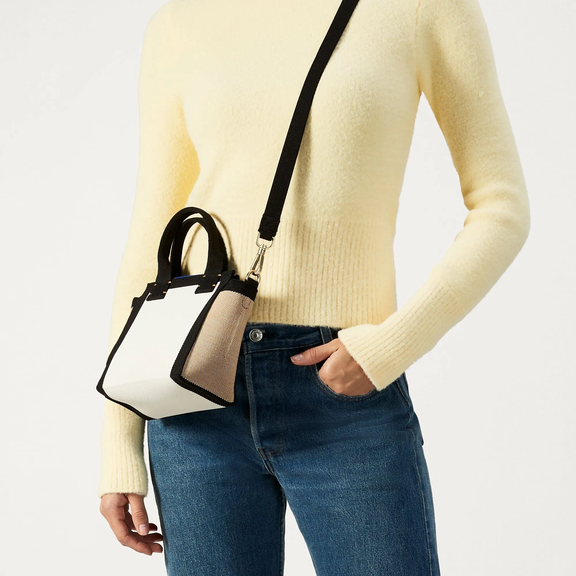 The Mini Handbag - Piano Keys sold by Rothy's product image thumbnail 3