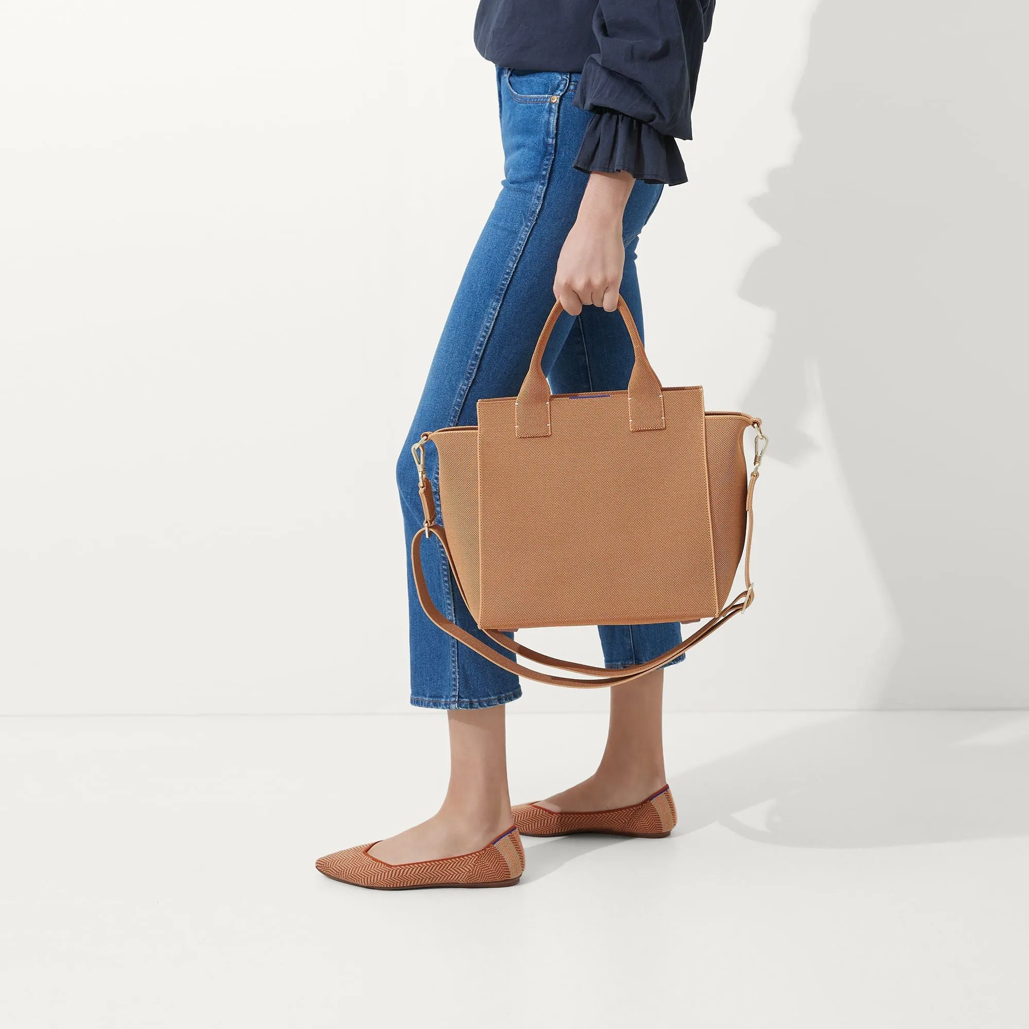 The Handbag - Sienna Brown sold by Rothy's product image thumbnail 4