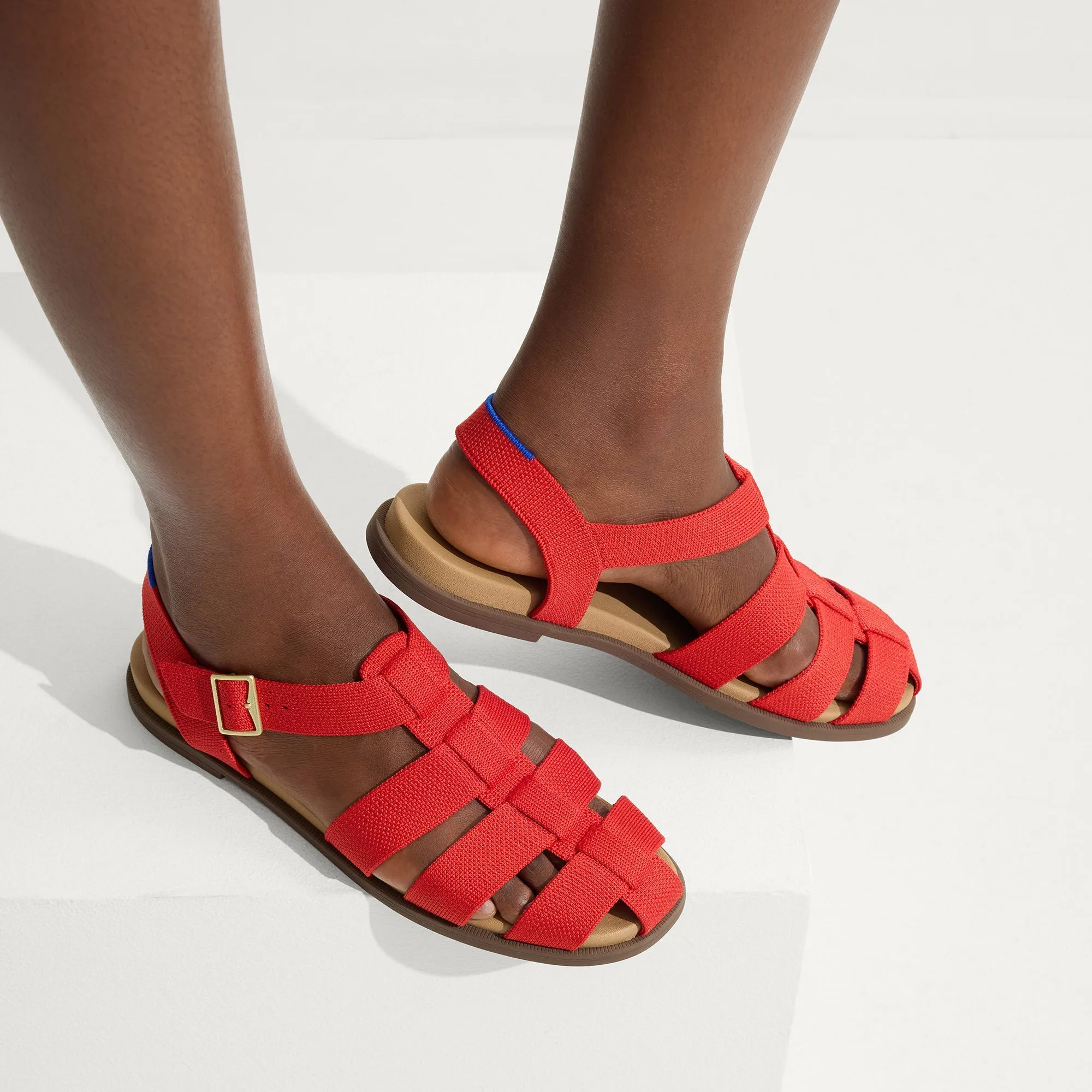 The Fisherman Sandal - Scarlet sold by Rothy's product image thumbnail 2