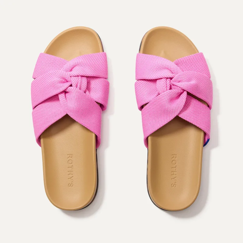 The Twist Slide - Snapdragon sold by Rothy's