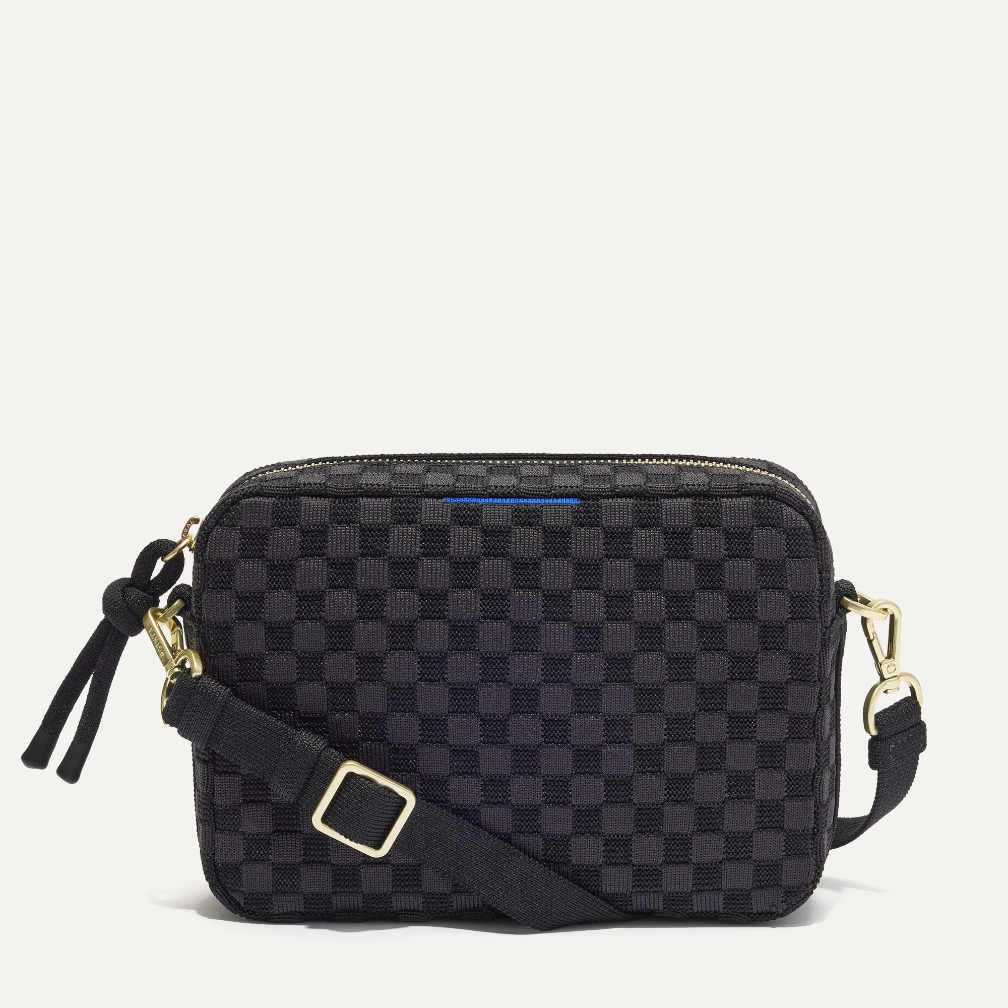 The Crossbody Camera Bag - Black Sand sold by Rothy's product image thumbnail 2
