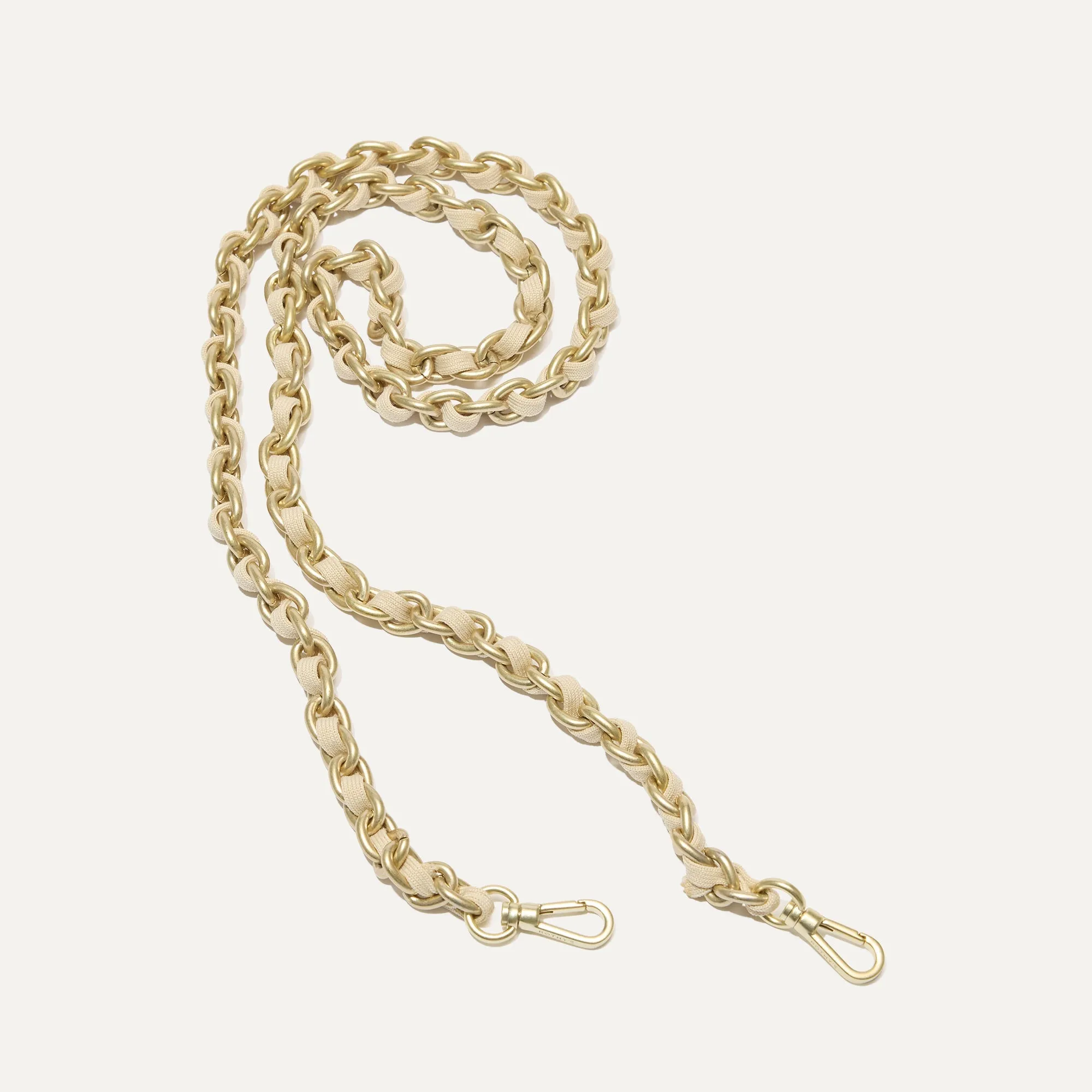 The Crossbody Strap - Powder Chain sold by Rothy's