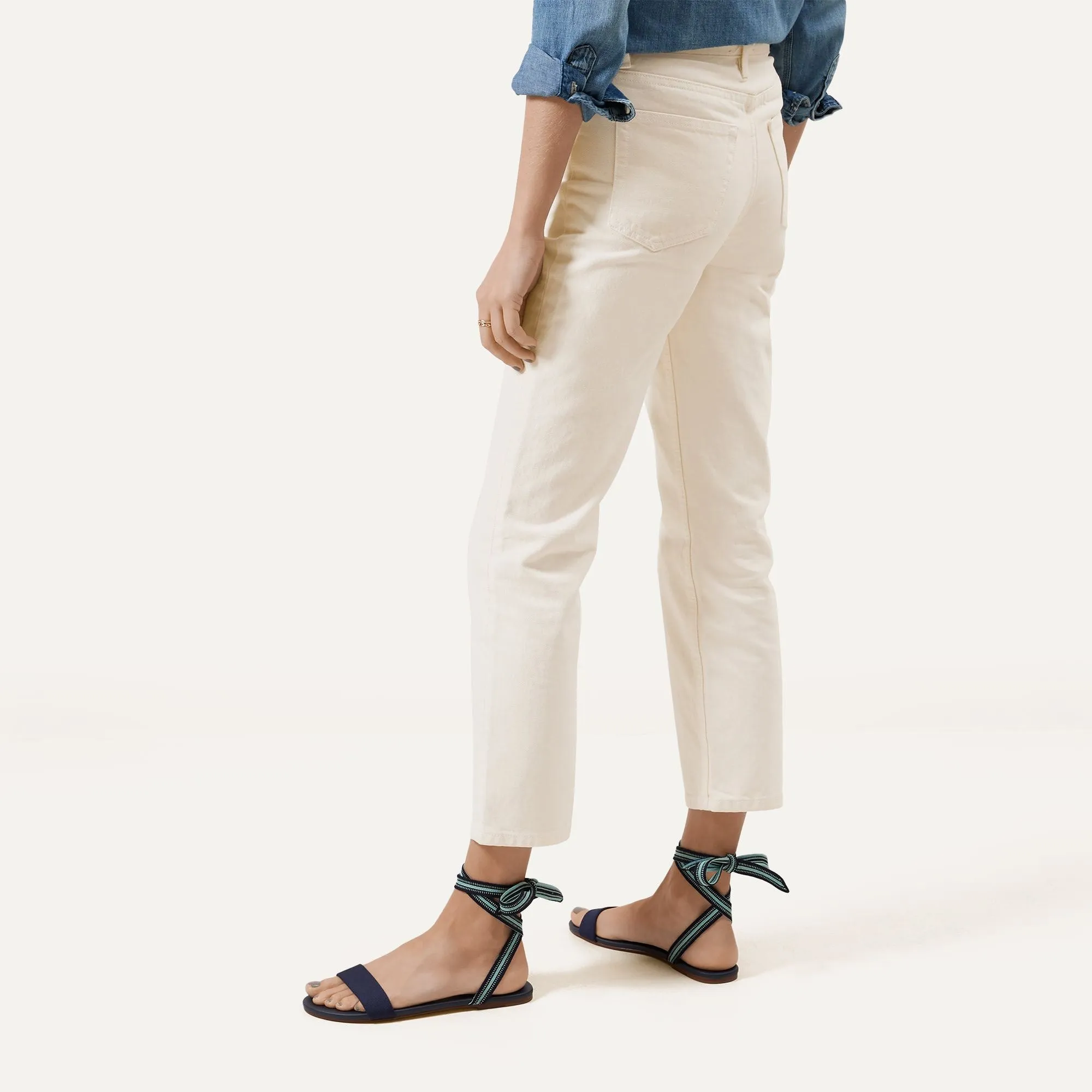 The Wrap Sandal - Surf Blue sold by Rothy's product image thumbnail 3