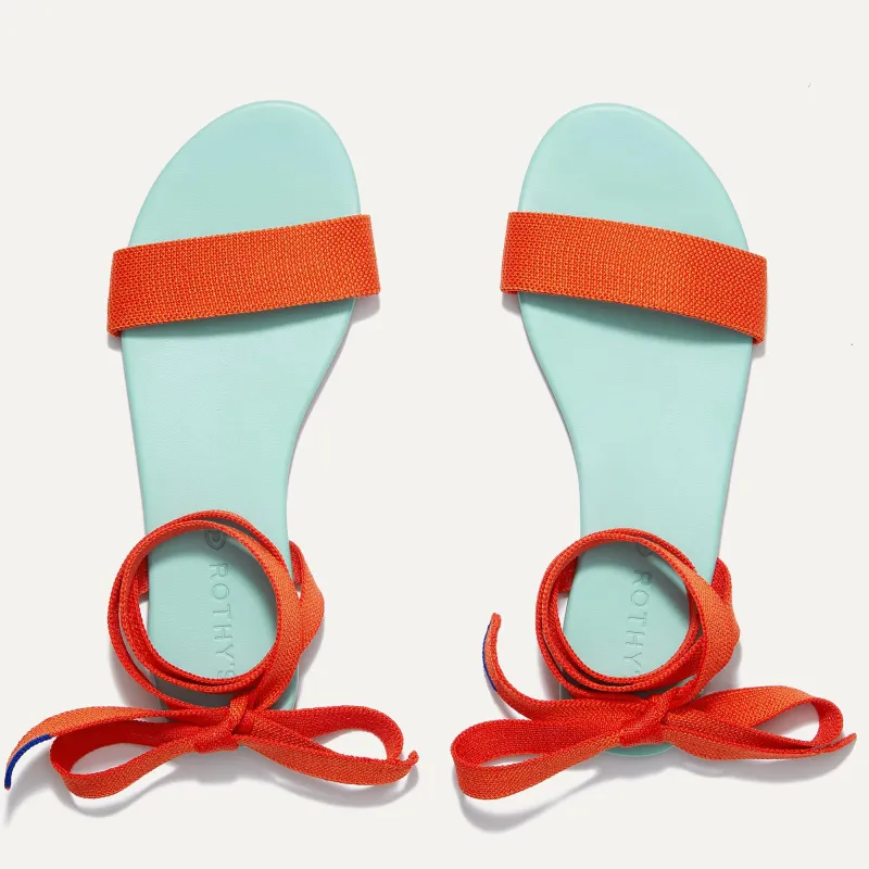 The Wrap Sandal - Picnic sold by Rothy's