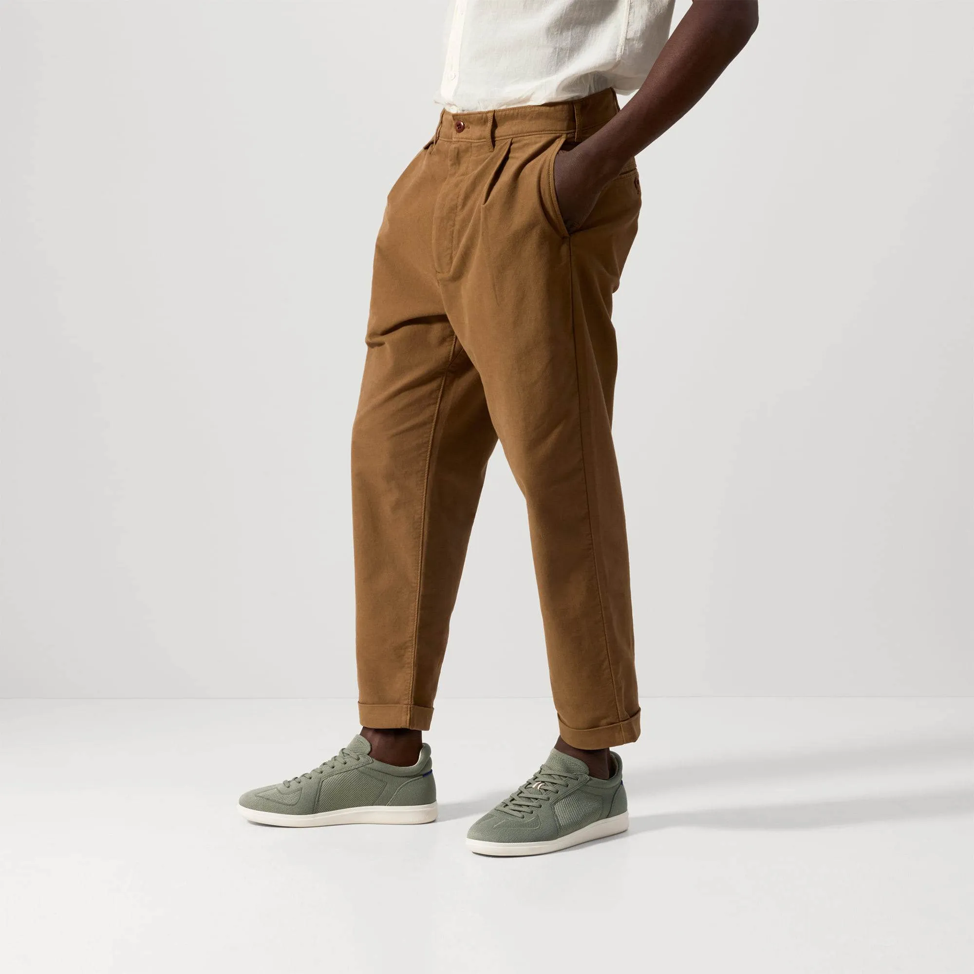 The RS01 Sneaker - Olive sold by Rothy's product image thumbnail 3