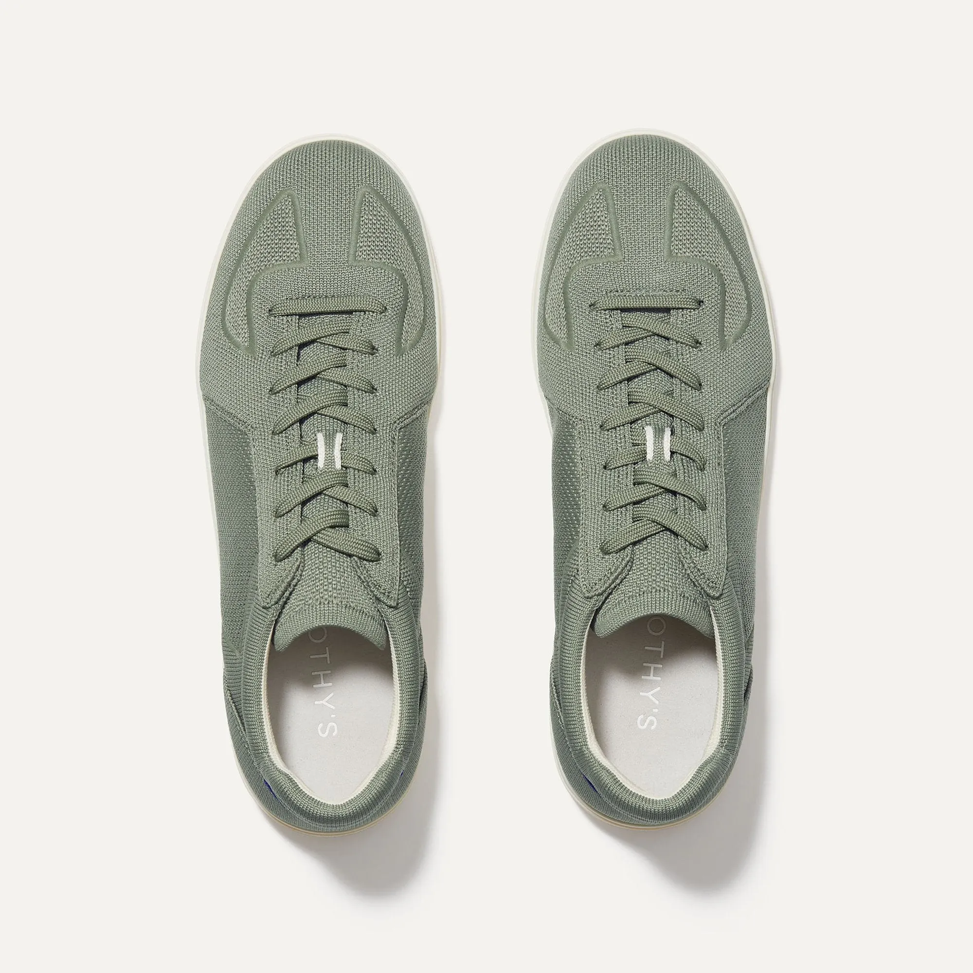 The RS01 Sneaker - Olive sold by Rothy's product image thumbnail 4