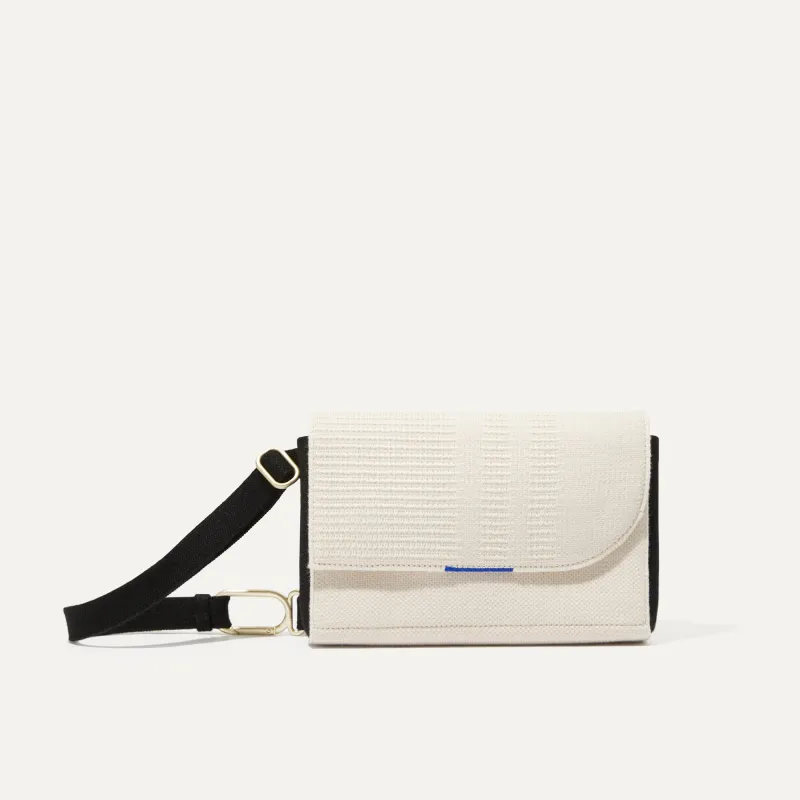 The Belt Bag - Pearl White made by Rothy's