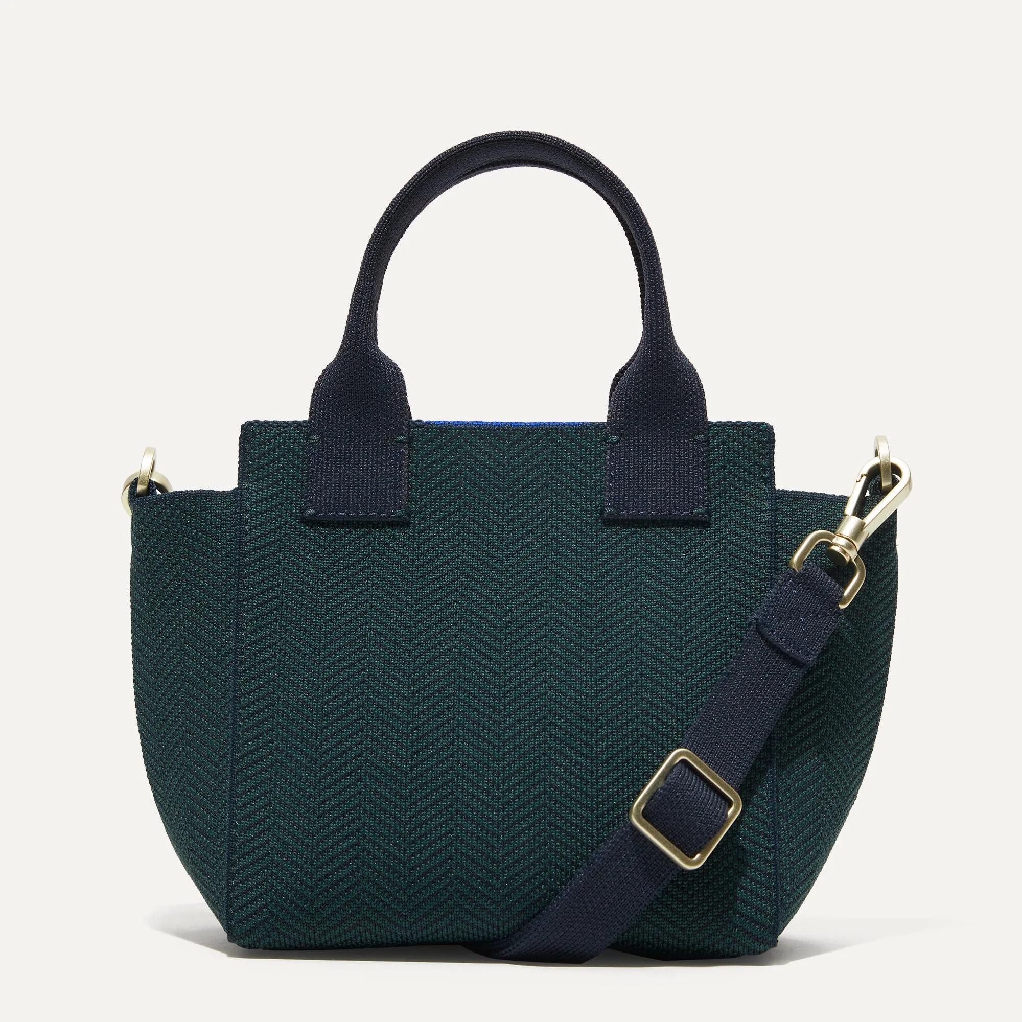 The Mini Handbag - Cedar Herringbone sold by Rothy's product image thumbnail 2