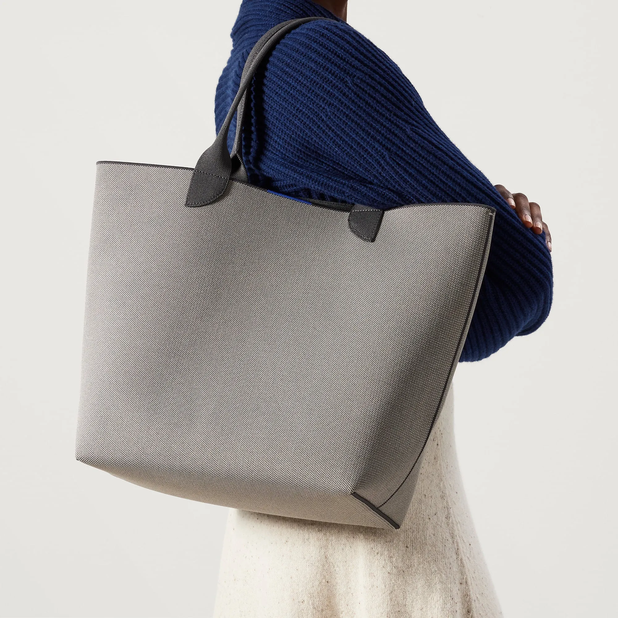 The Lightweight Tote - Iron Grey sold by Rothy's product image thumbnail 3