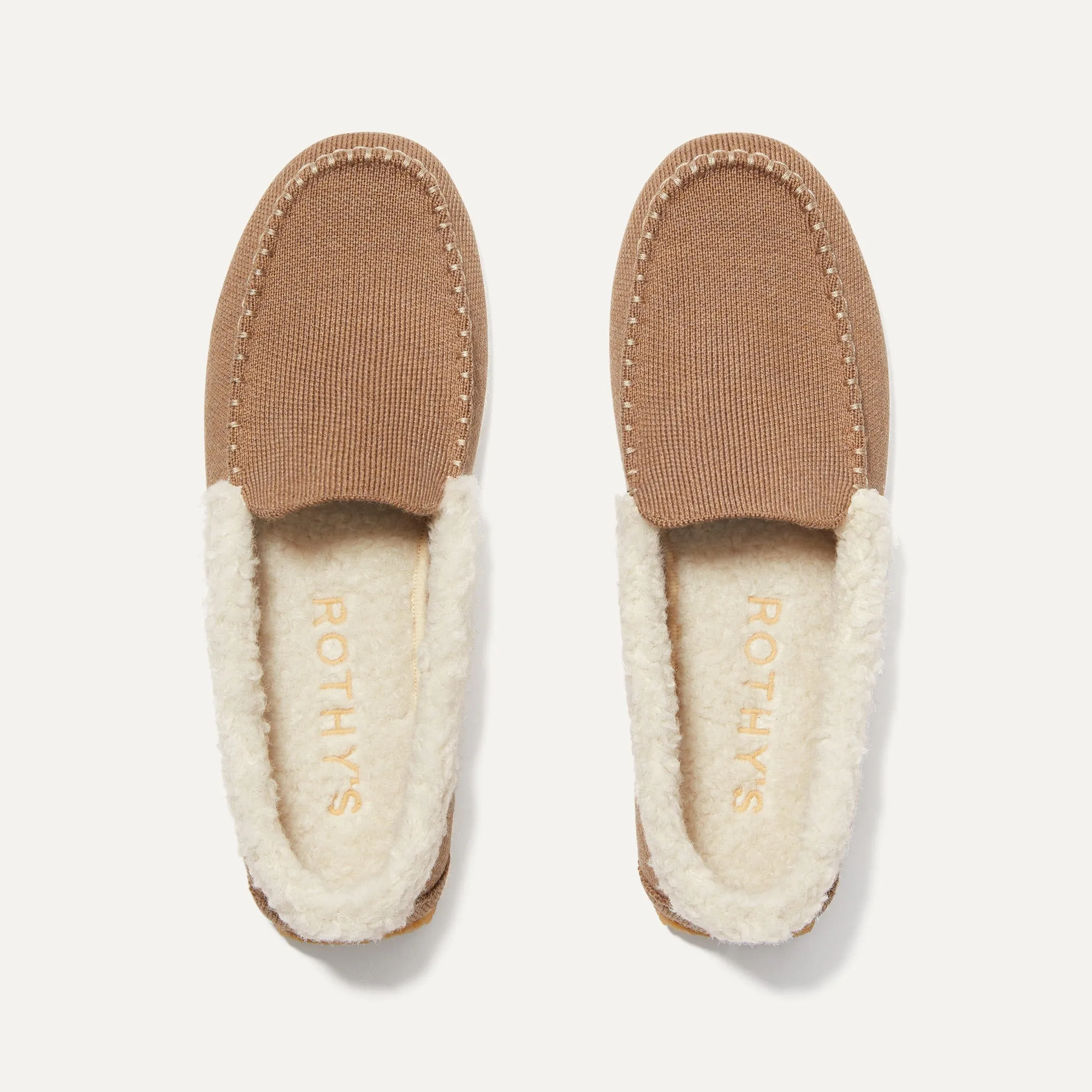 The Women's Slipper - Nutmeg sold by Rothy's