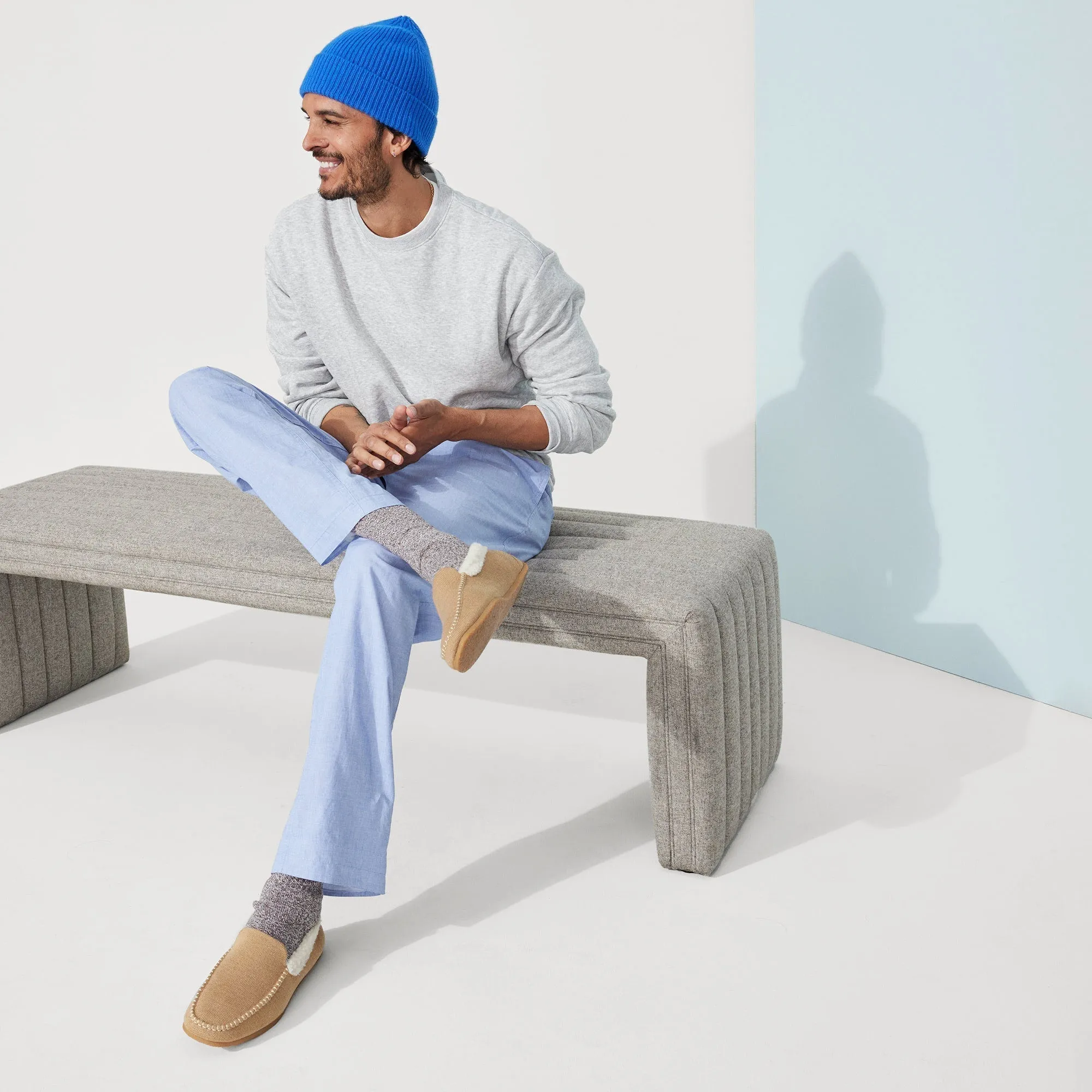 The Men's Slipper - Nutmeg sold by Rothy's product image thumbnail 3