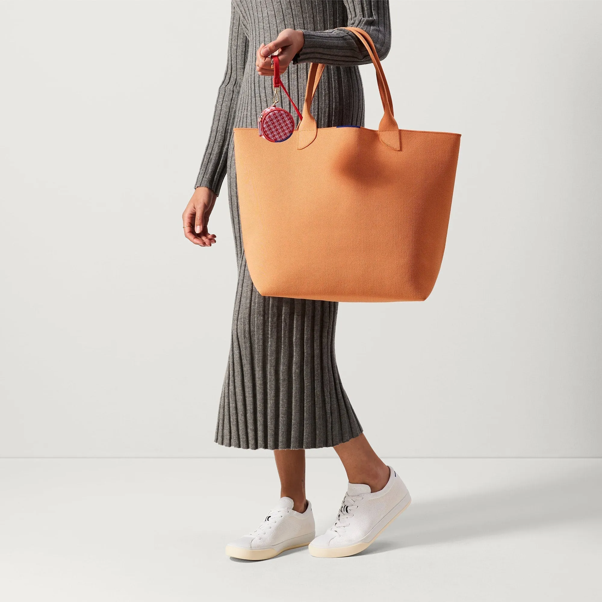 The Lightweight Tote - Clementine sold by Rothy's product image thumbnail 3