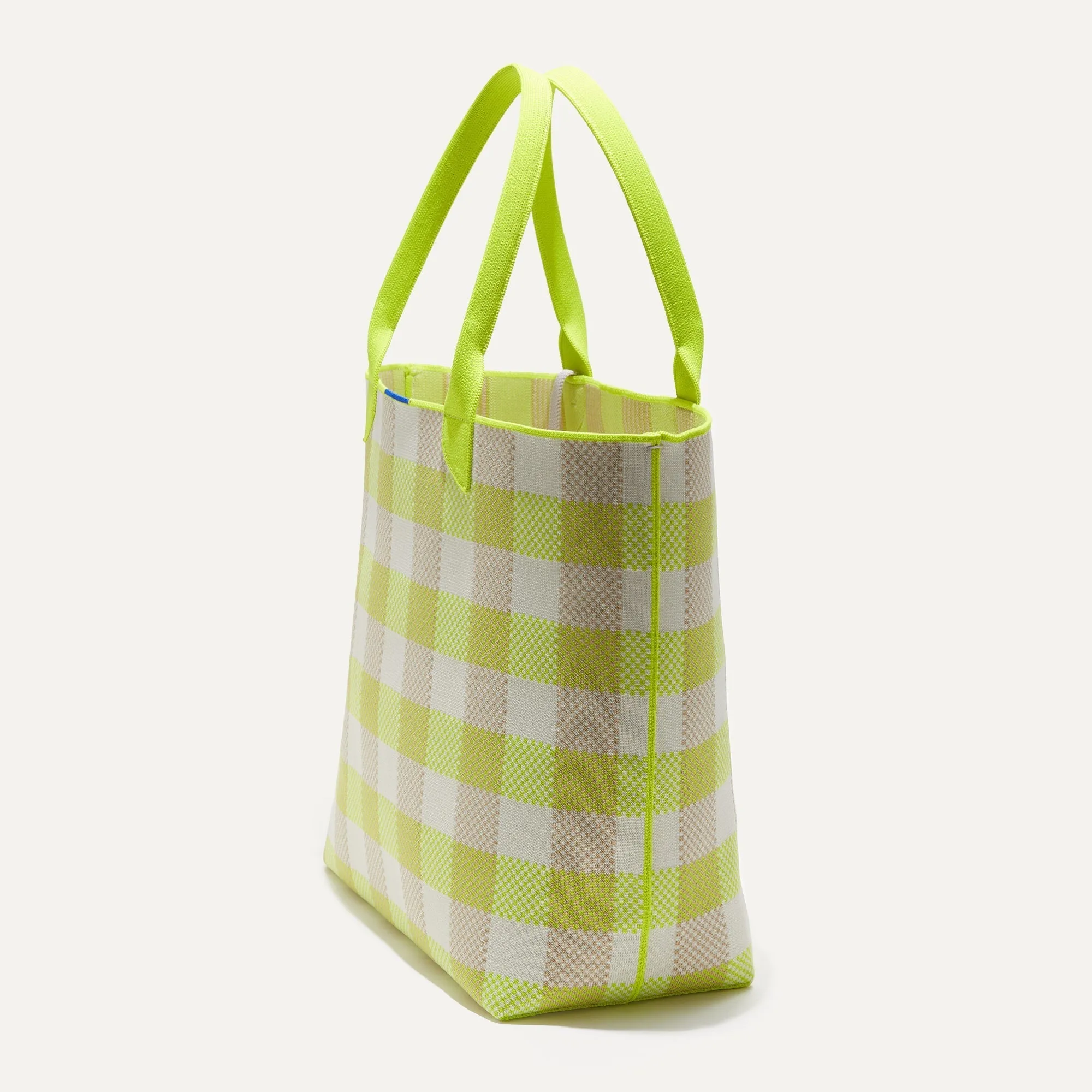 The Lightweight Tote - Citrus Gingham sold by Rothy's product image thumbnail 4