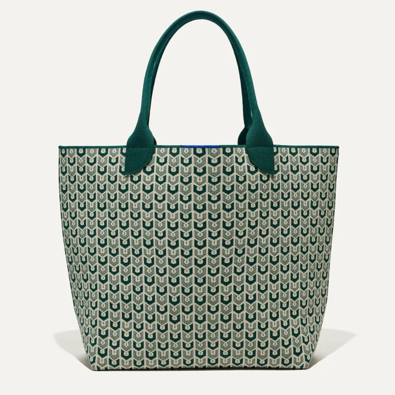 The Lightweight Tote - Signature Green sold by Rothy's