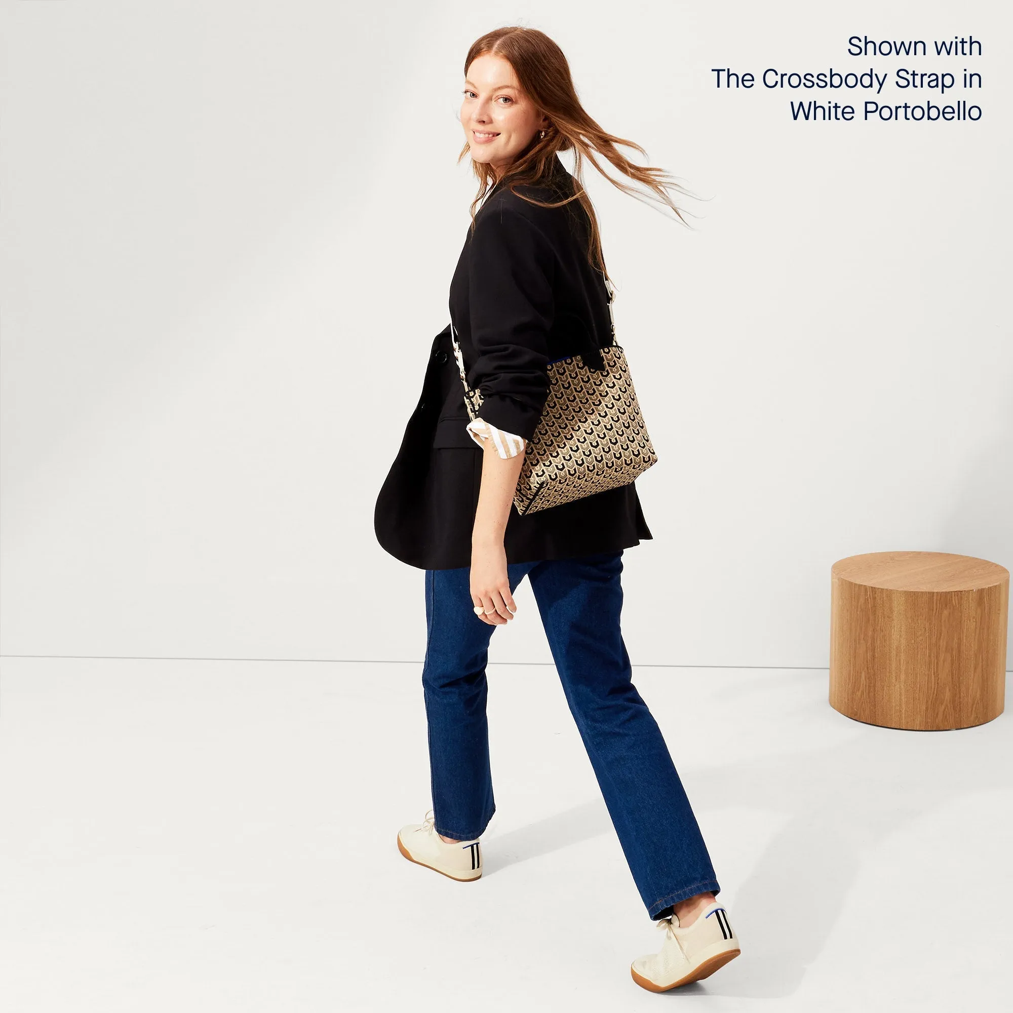 The Lightweight Petite Tote - Signature Brown sold by Rothy's product image thumbnail 4