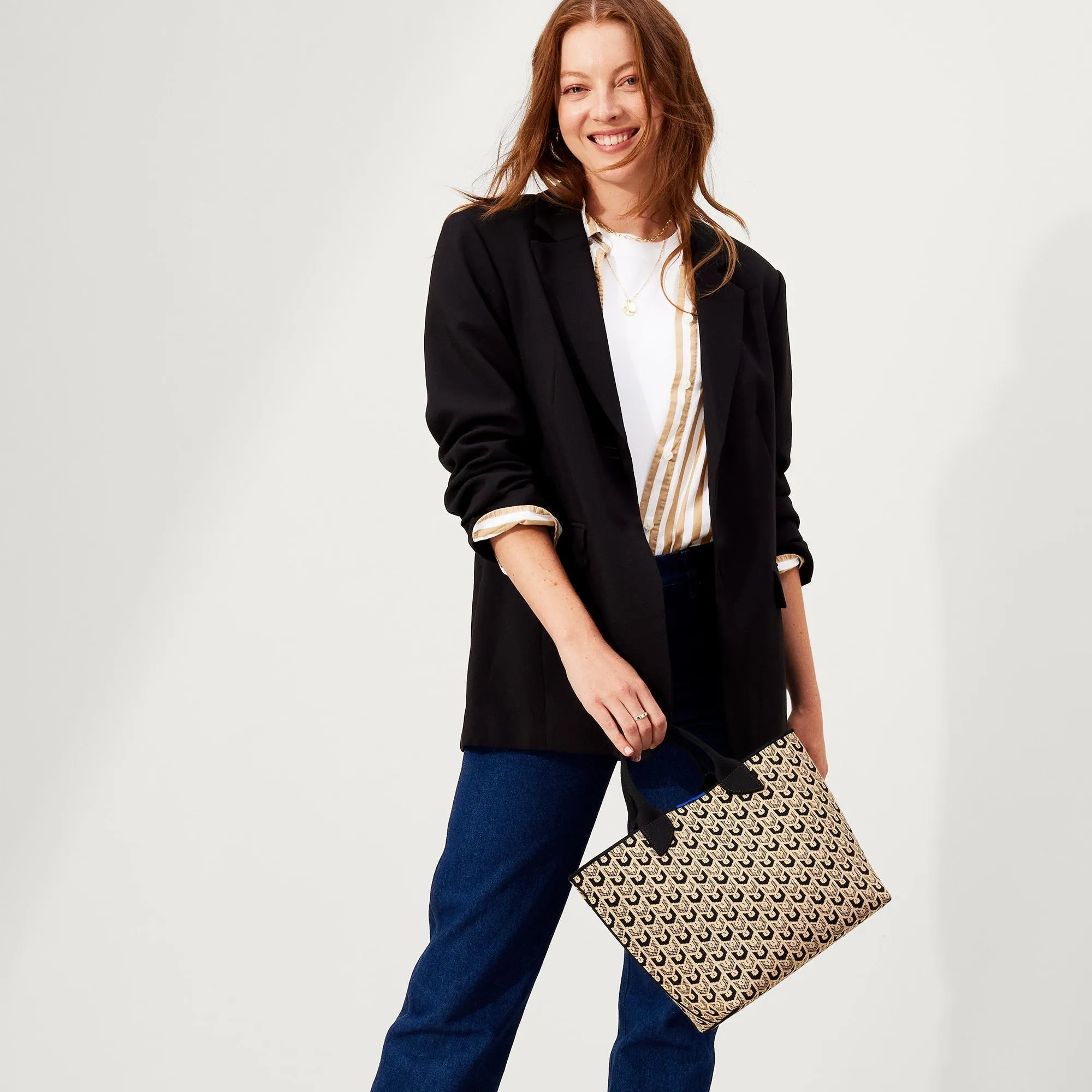 The Lightweight Petite Tote - Signature Brown sold by Rothy's product image thumbnail 3