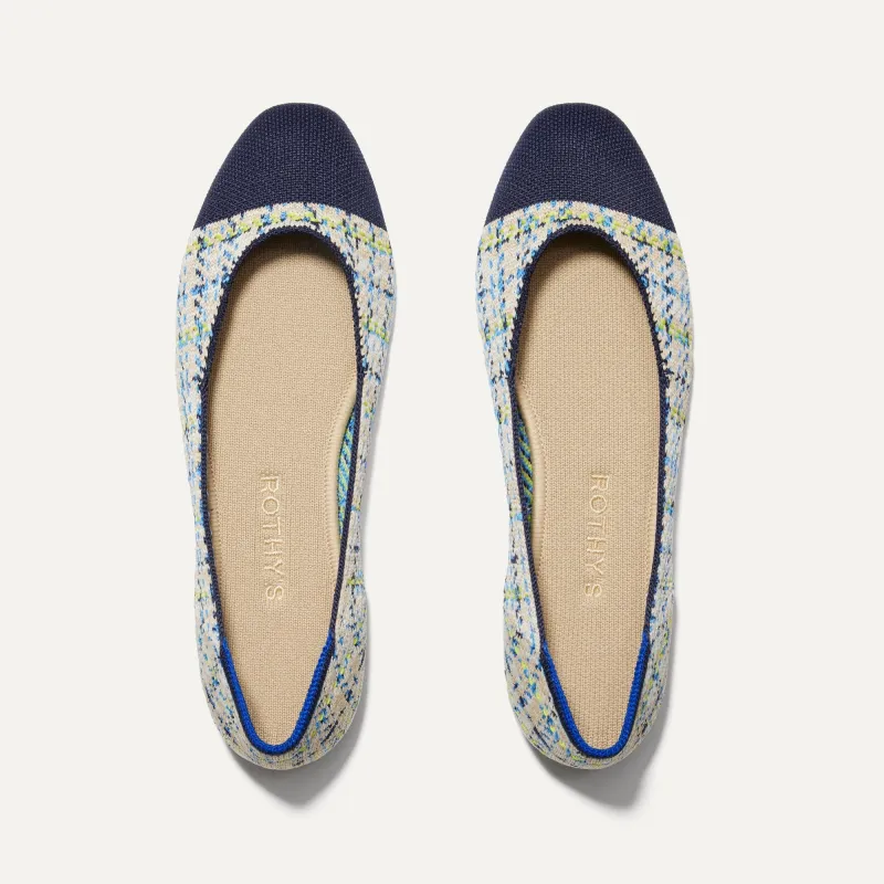 The Square - Spring Tweed sold by Rothy's