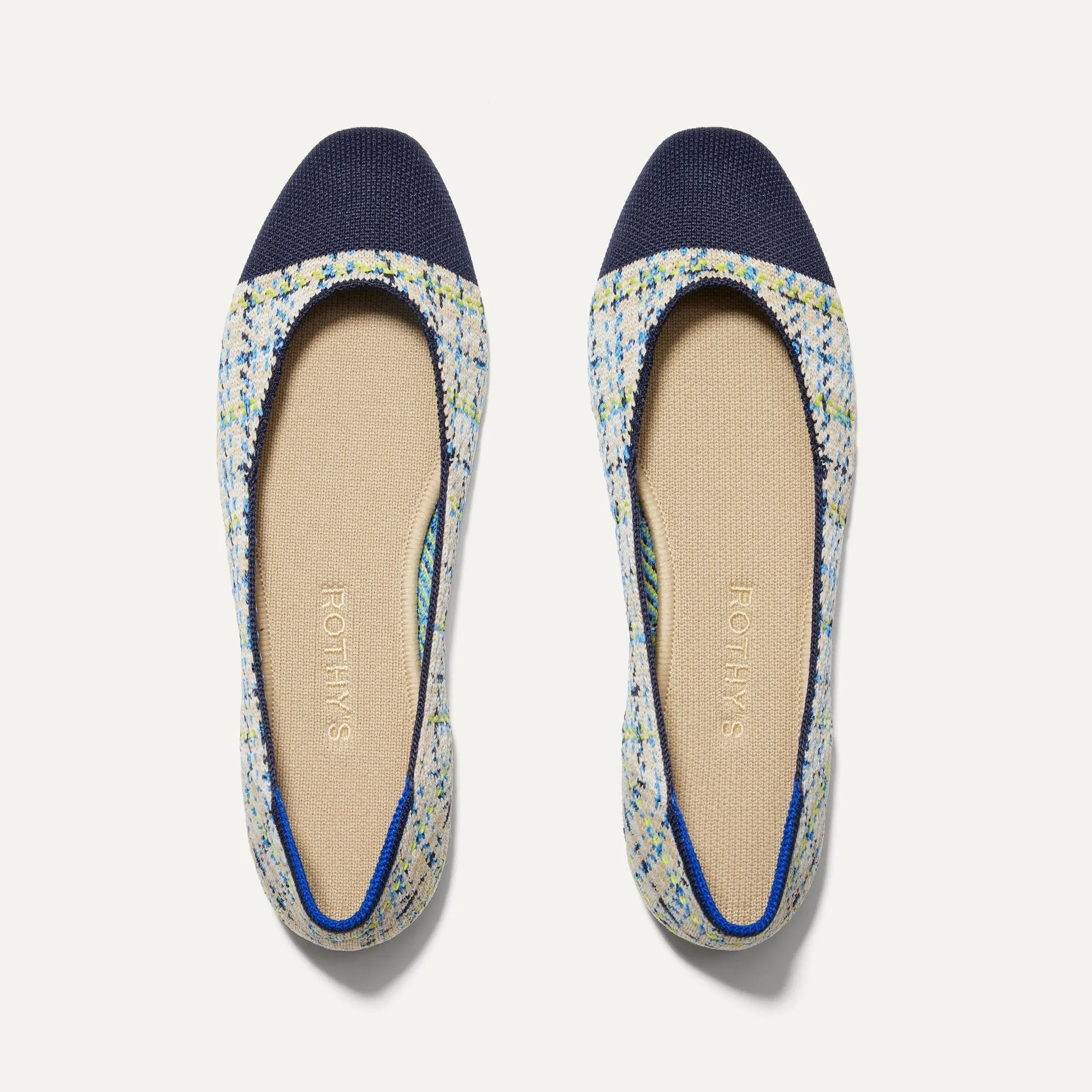 The Square - Spring Tweed sold by Rothy's