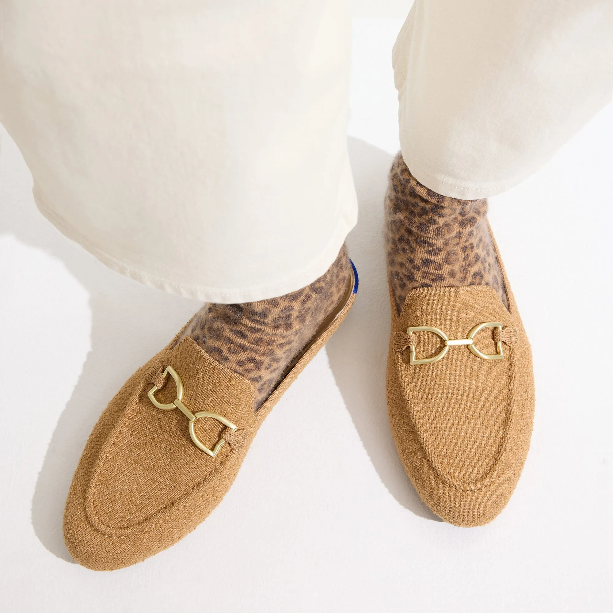 The Double Bit Loafer Mule - Wren Bouclé sold by Rothy's product image thumbnail 3