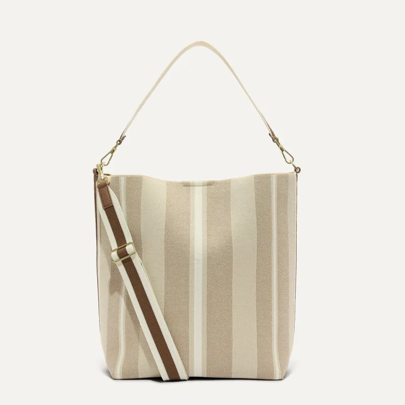 The Bucket Bag - Oat Latte made by Rothy's