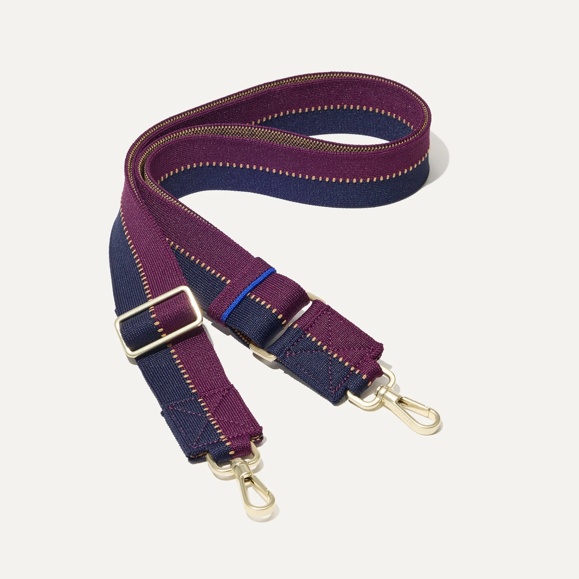 The Crossbody Strap - Dark Aubergine sold by Rothy's