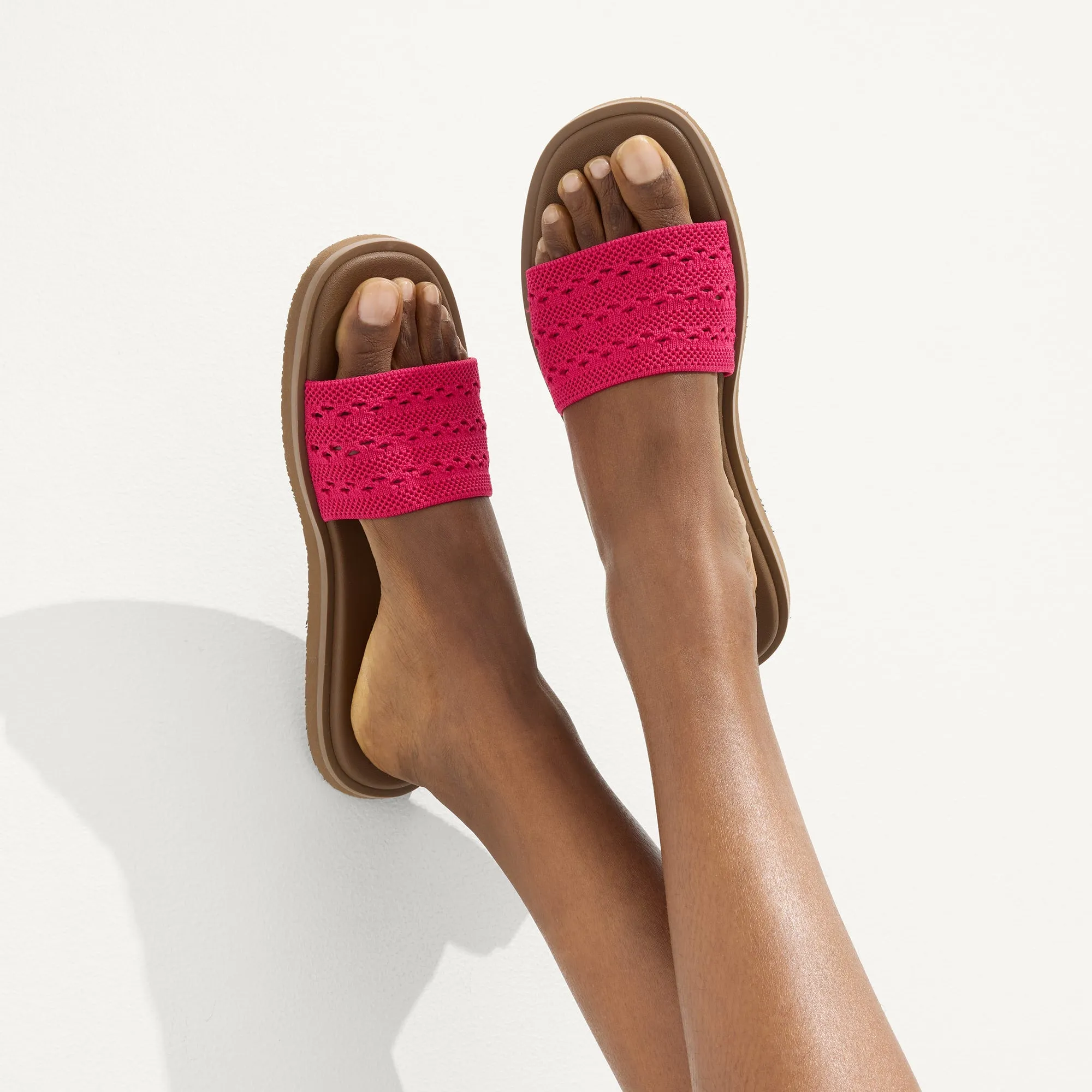 The Slide Sandal - Rouge Crochet sold by Rothy's product image thumbnail 3