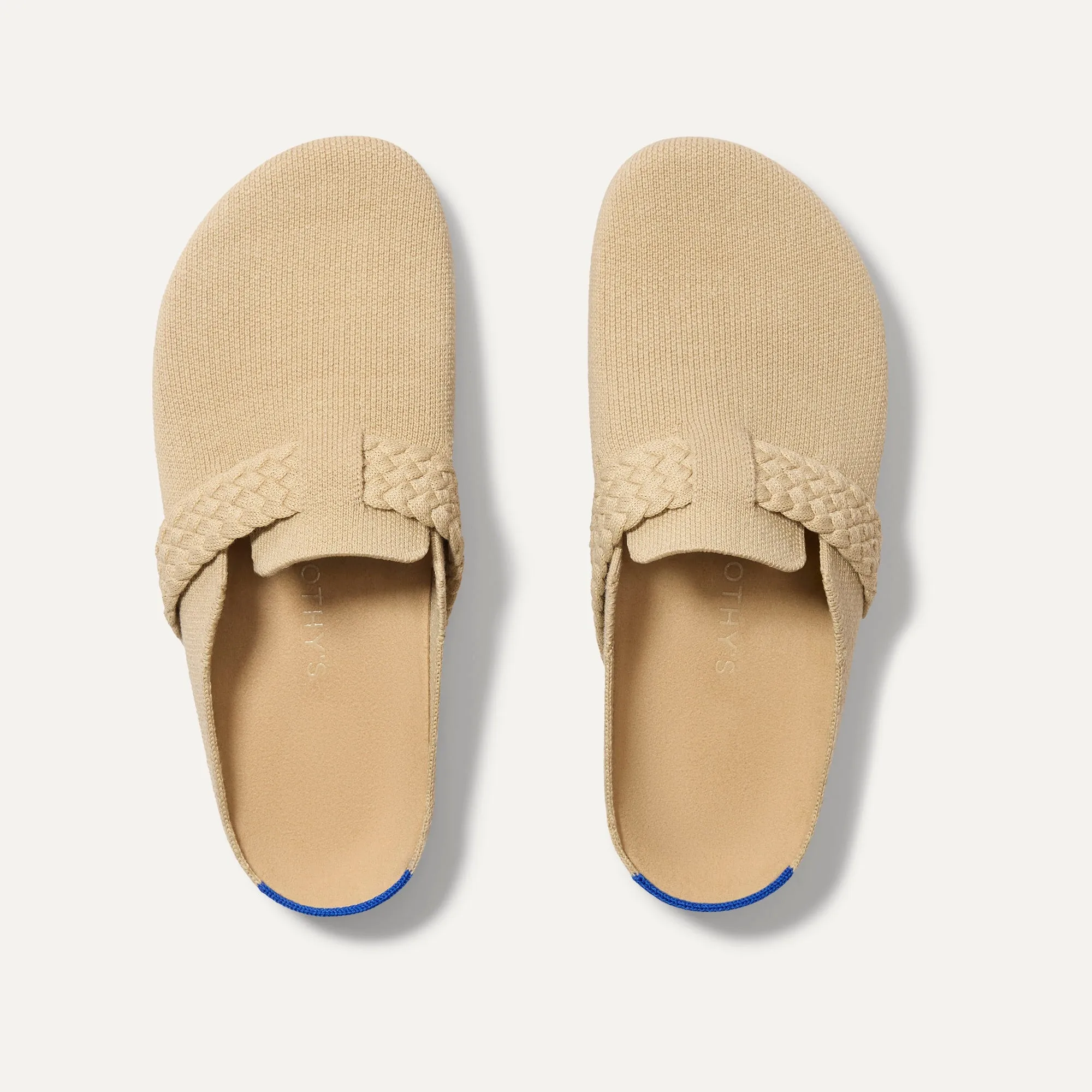 The Braid Clog - Wheat sold by Rothy's