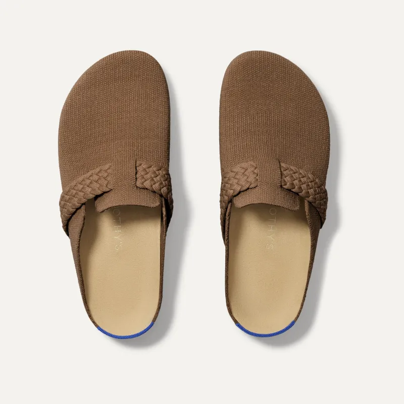 The Braid Clog - Acorn sold by Rothy's