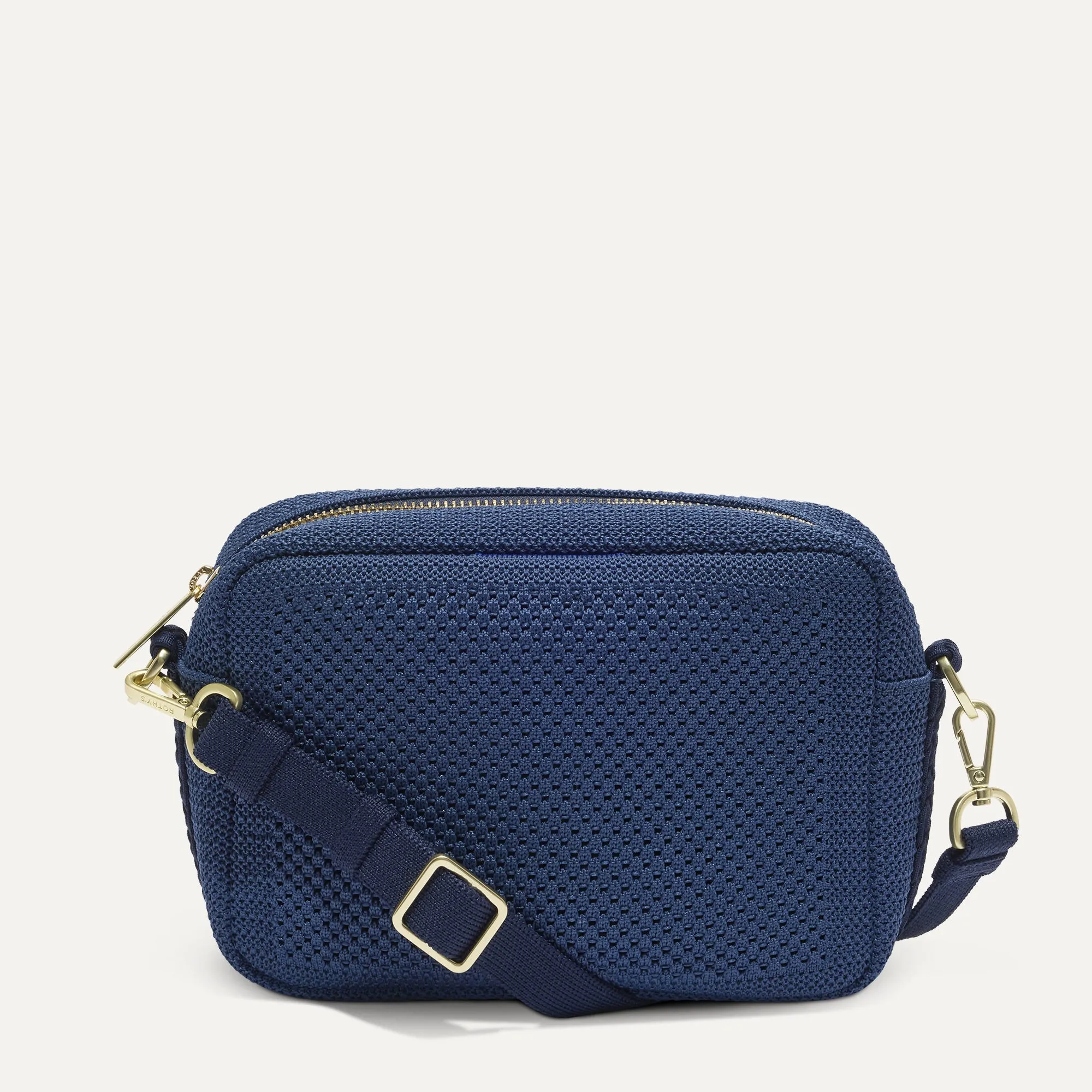 The Crossbody Camera Bag - Lagoon Open-Knit sold by Rothy's product image thumbnail 2