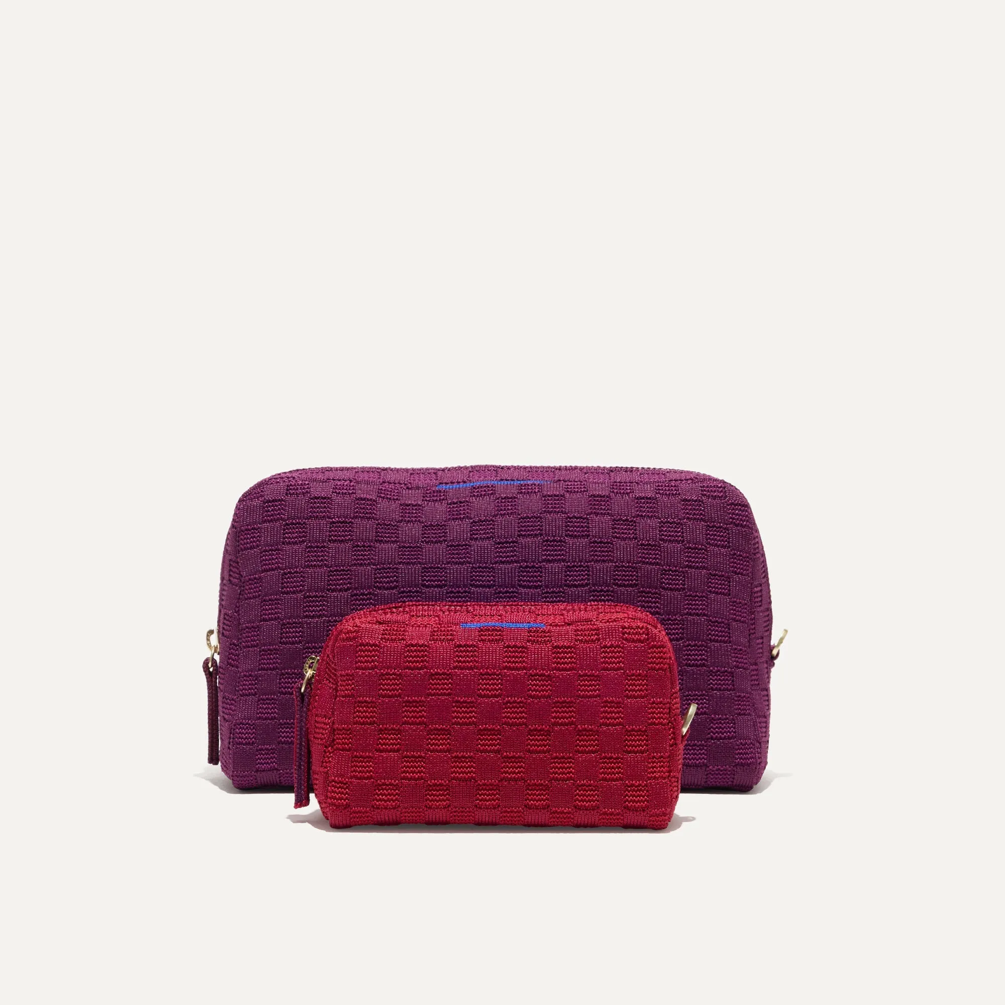 The Universal Pouch Set - Cranberry Plum sold by Rothy's