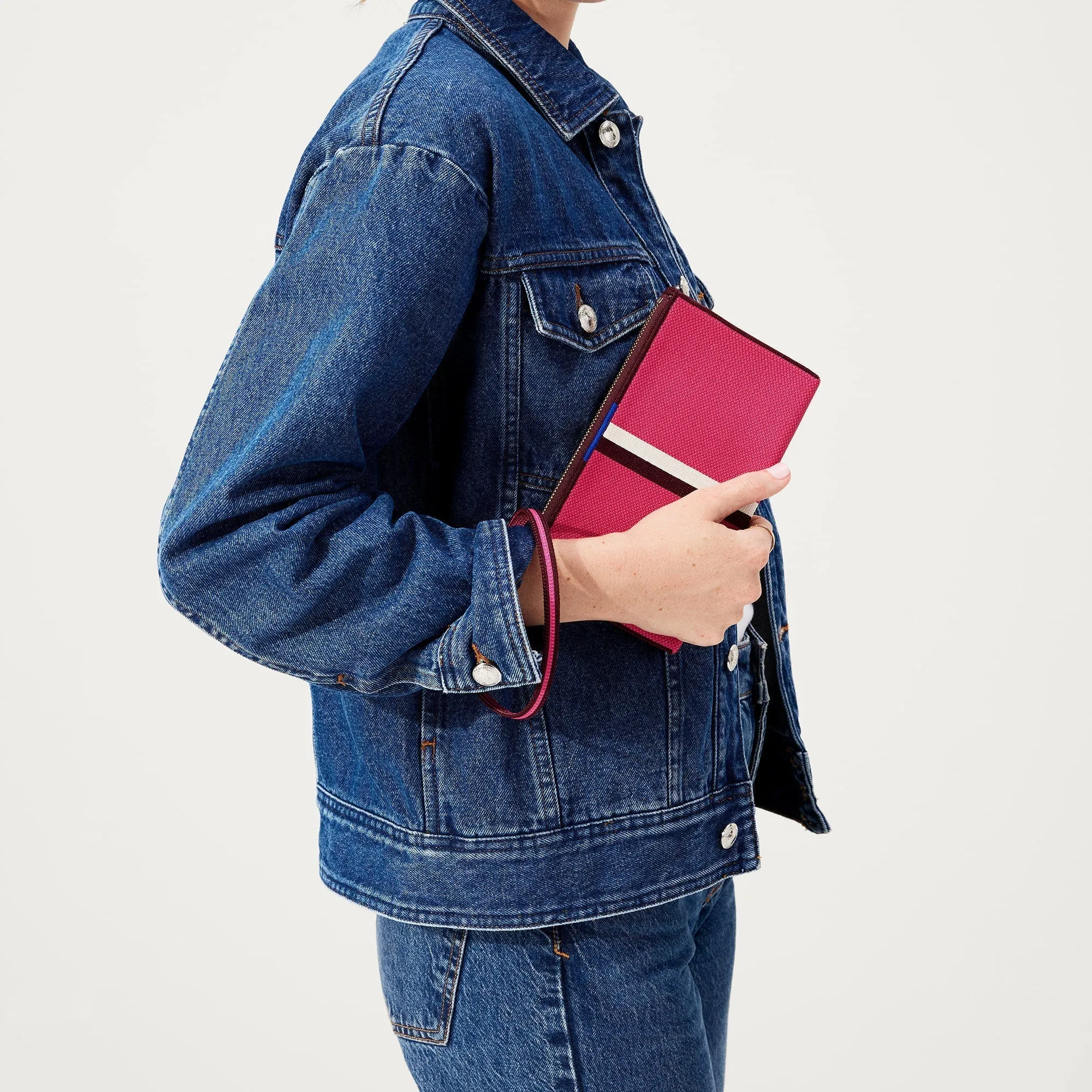 The Wallet Wristlet - Perfect Pink sold by Rothy's product image thumbnail 3