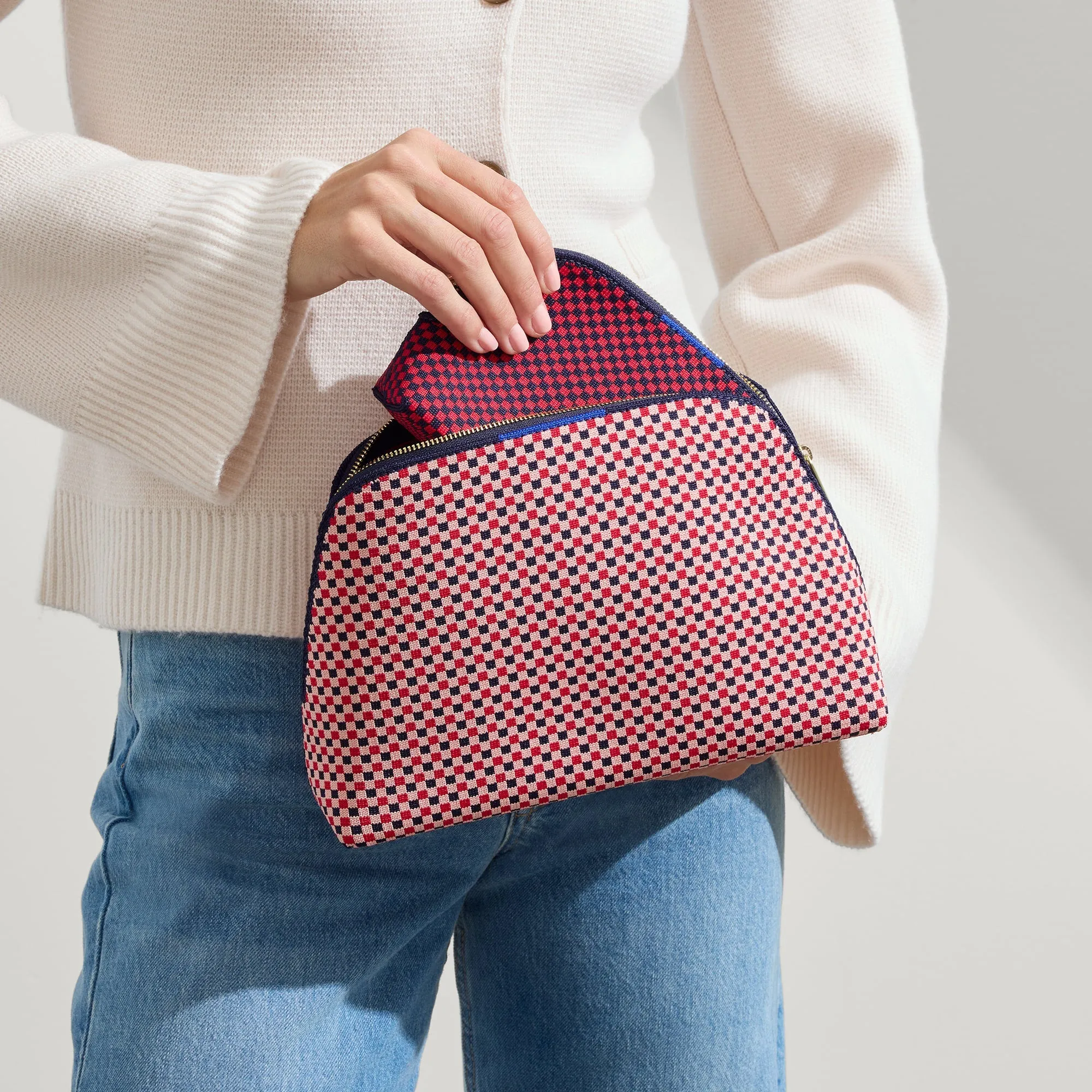 The Vanity Set - Confetti Micro Check sold by Rothy's product image thumbnail 3