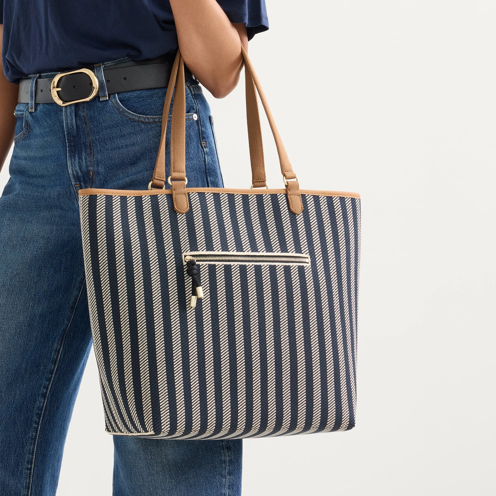The Two–Way Tote - Shadow sold by Rothy's product image thumbnail 5