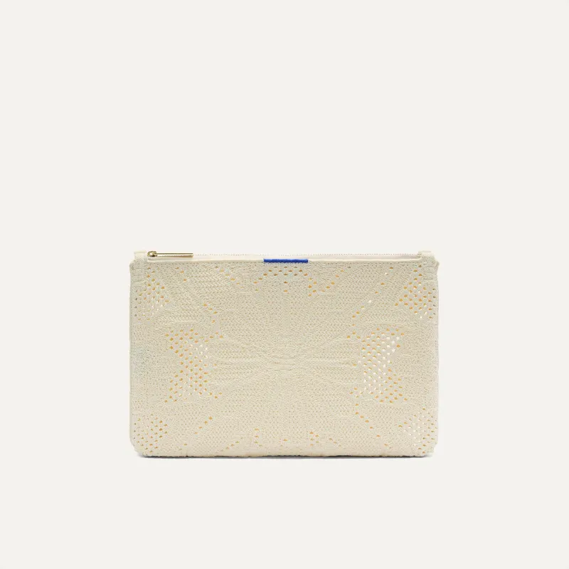 The Convertible Clutch - Moonflower made by Rothy's