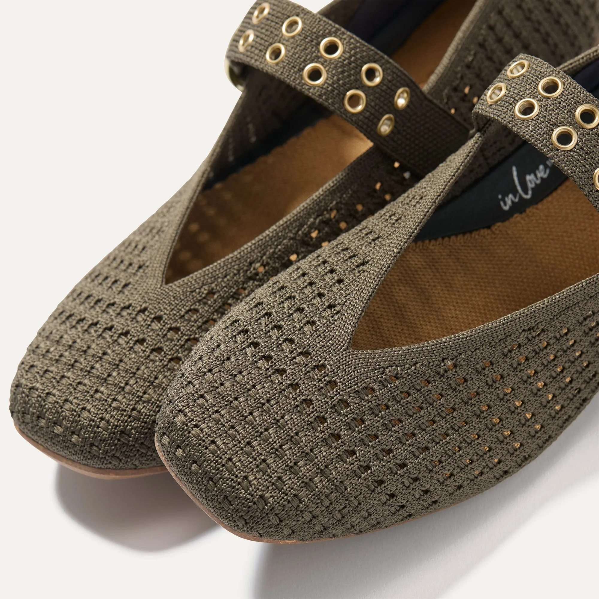 The Max Buckle Mary Jane - Safari Mesh sold by Rothy's product image thumbnail 2