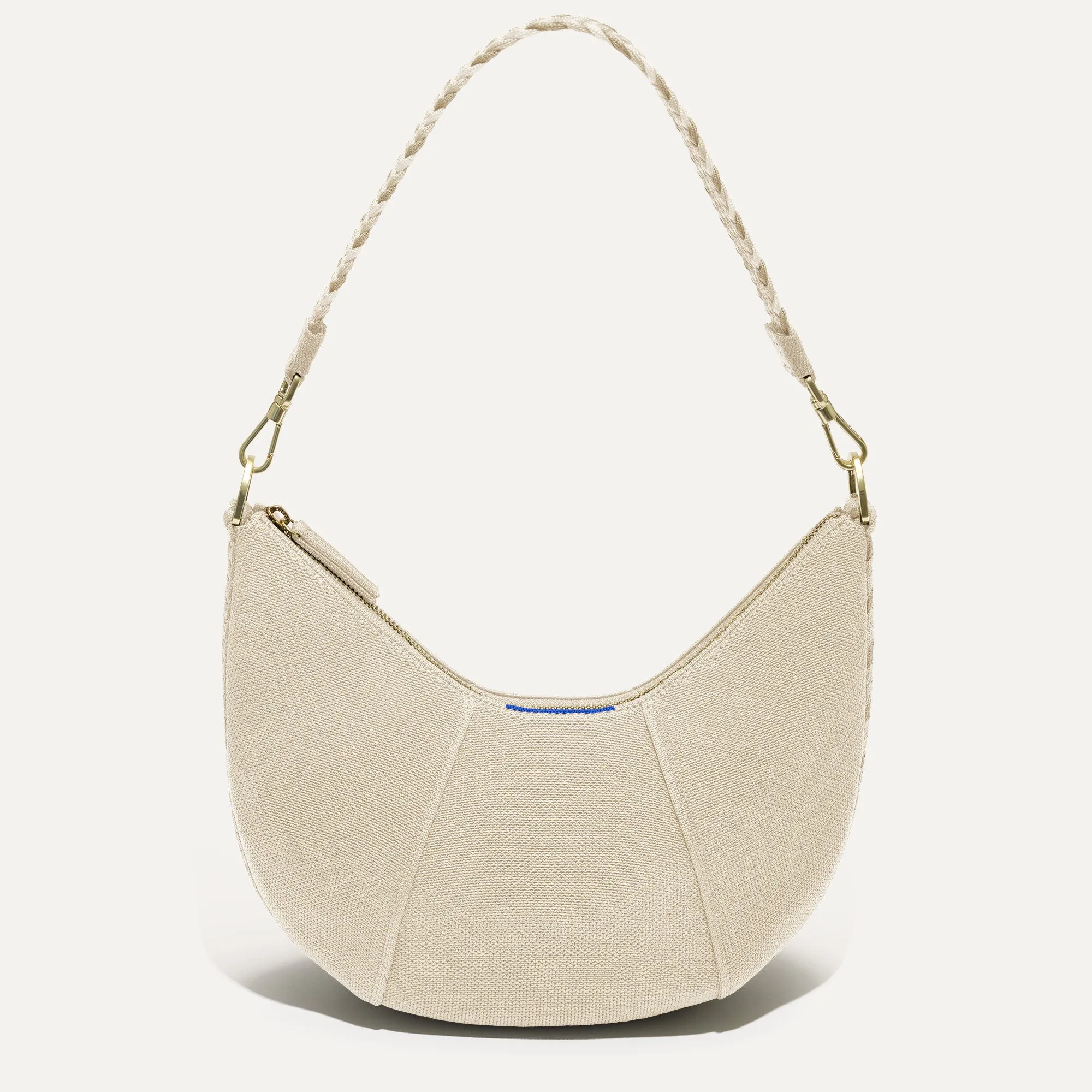 The Crescent Bag - Cream Twist sold by Rothy's product image thumbnail 2