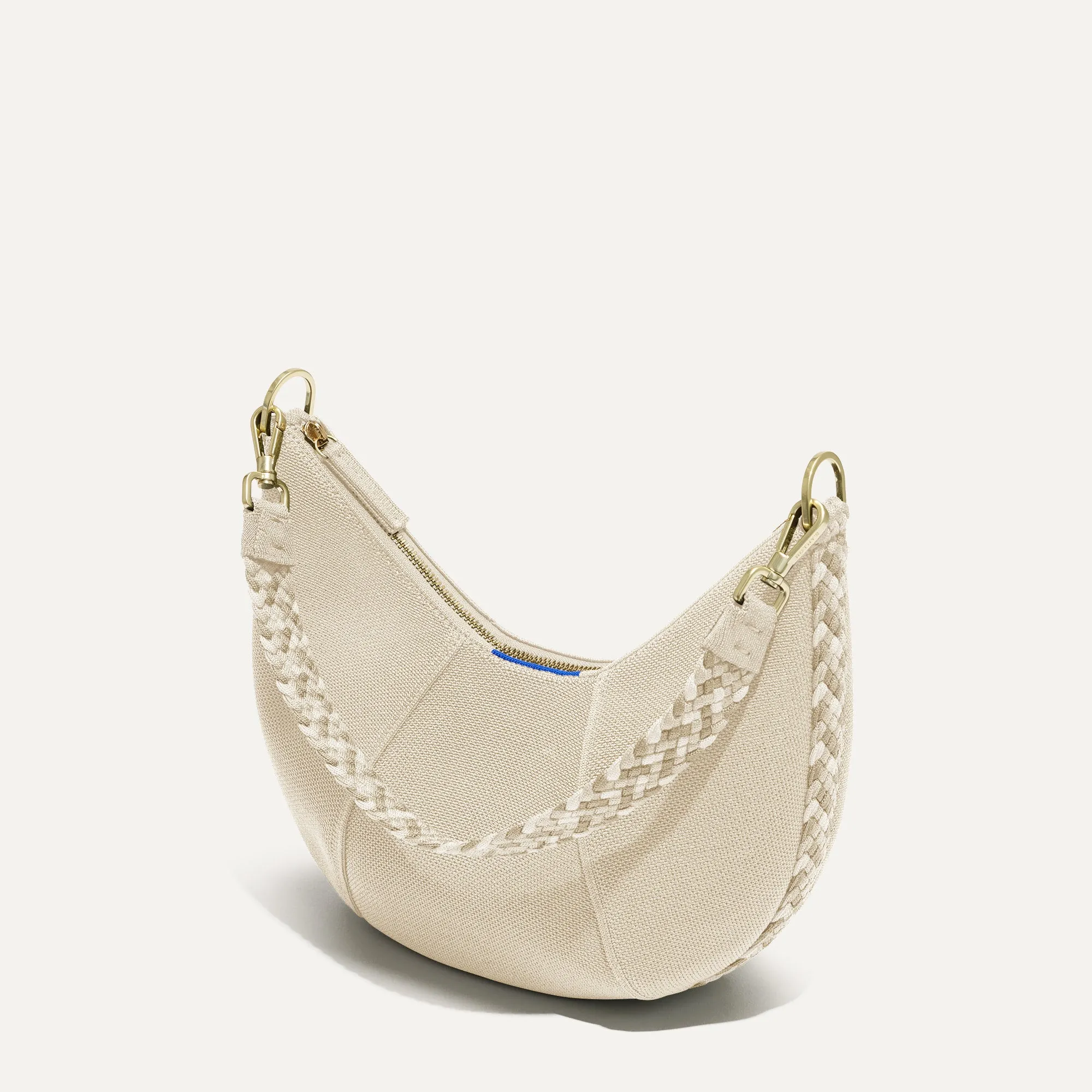 The Crescent Bag - Cream Twist sold by Rothy's product image thumbnail 5