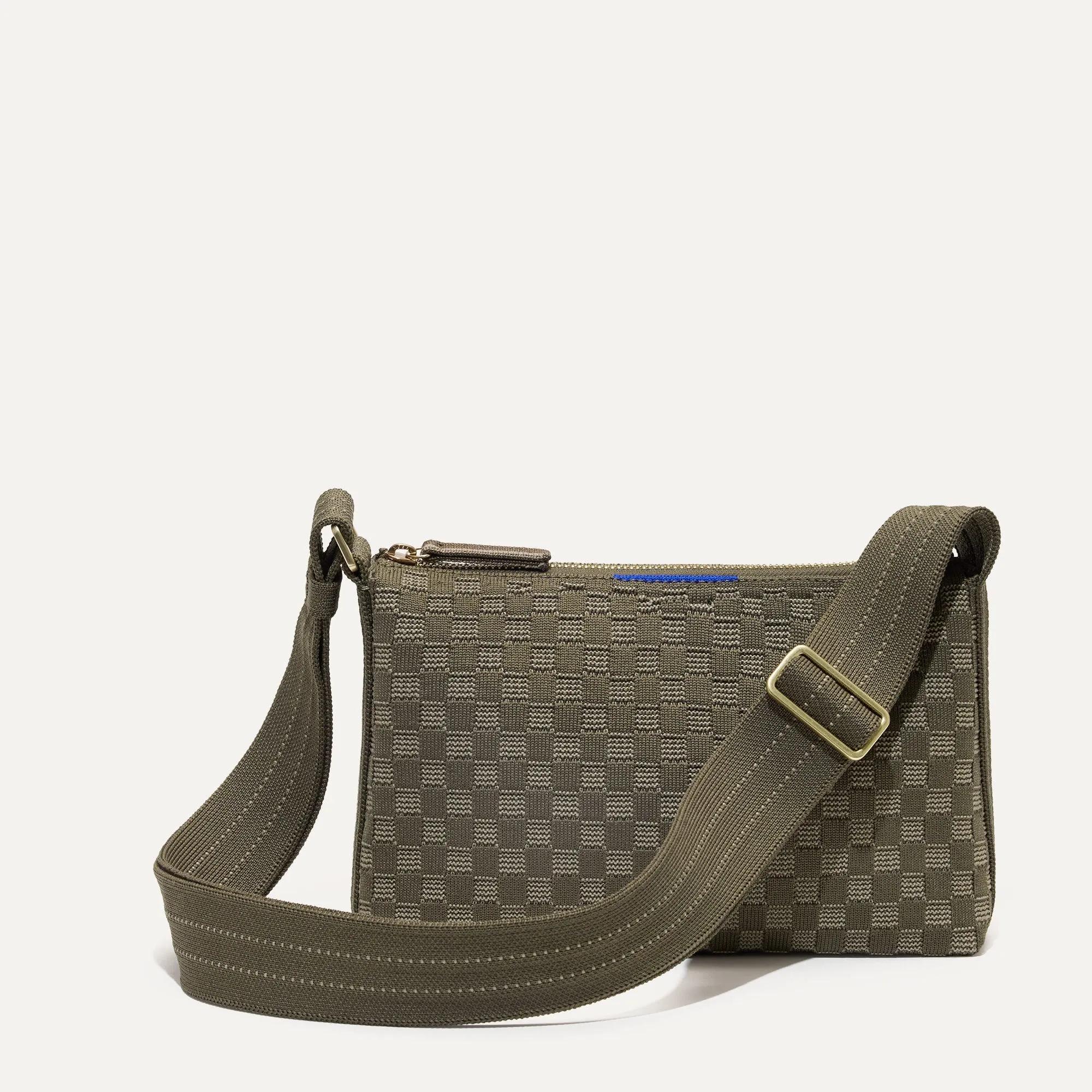 The Casual Crossbody - Safari Green sold by Rothy's product image thumbnail 2