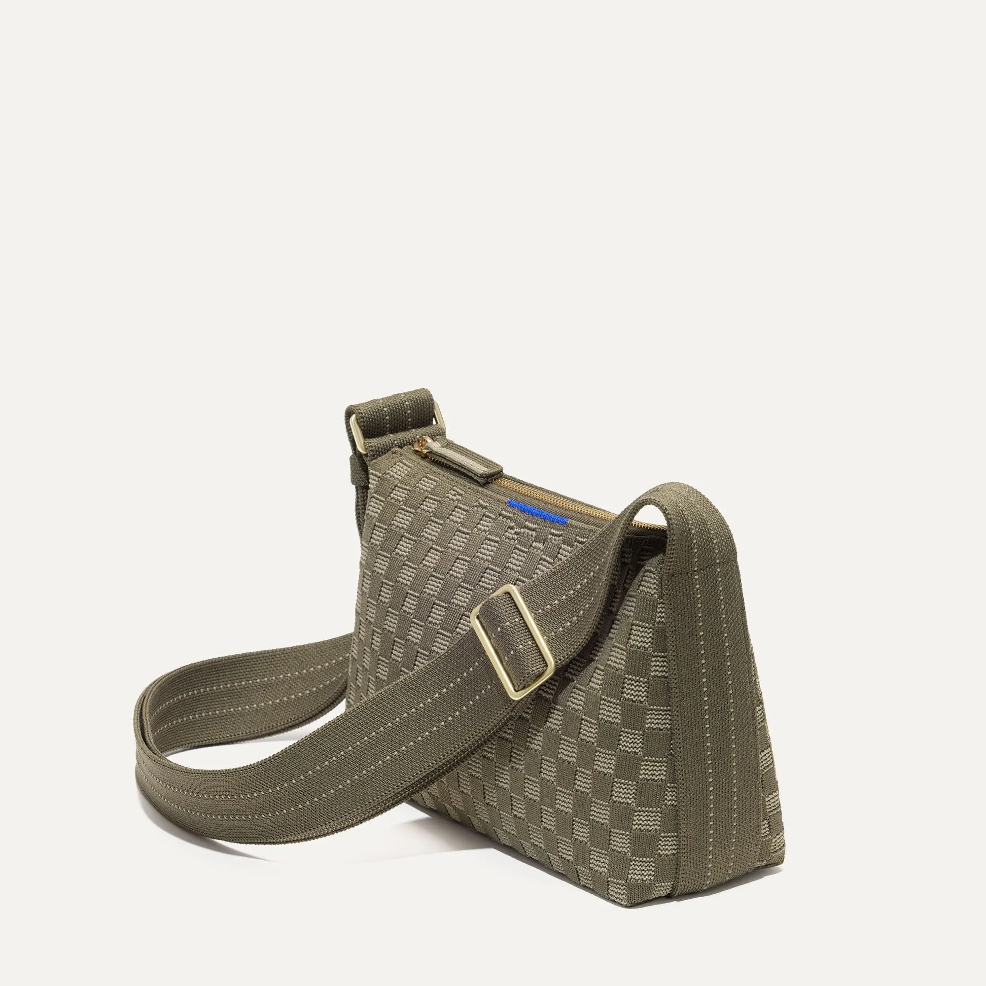 The Casual Crossbody - Safari Green sold by Rothy's product image thumbnail 5