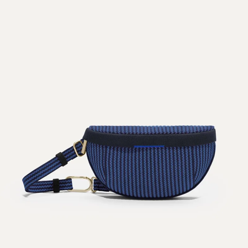 The Casual Sling - Navy Stripe made by Rothy's