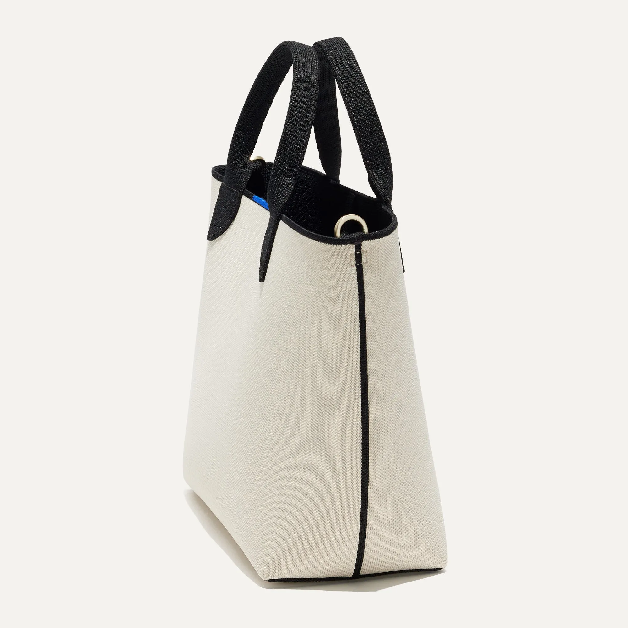 The Lightweight Petite Tote - Vanilla Cream sold by Rothy's product image thumbnail 4
