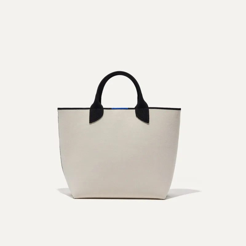 The Lightweight Petite Tote - Vanilla Cream made by Rothy's