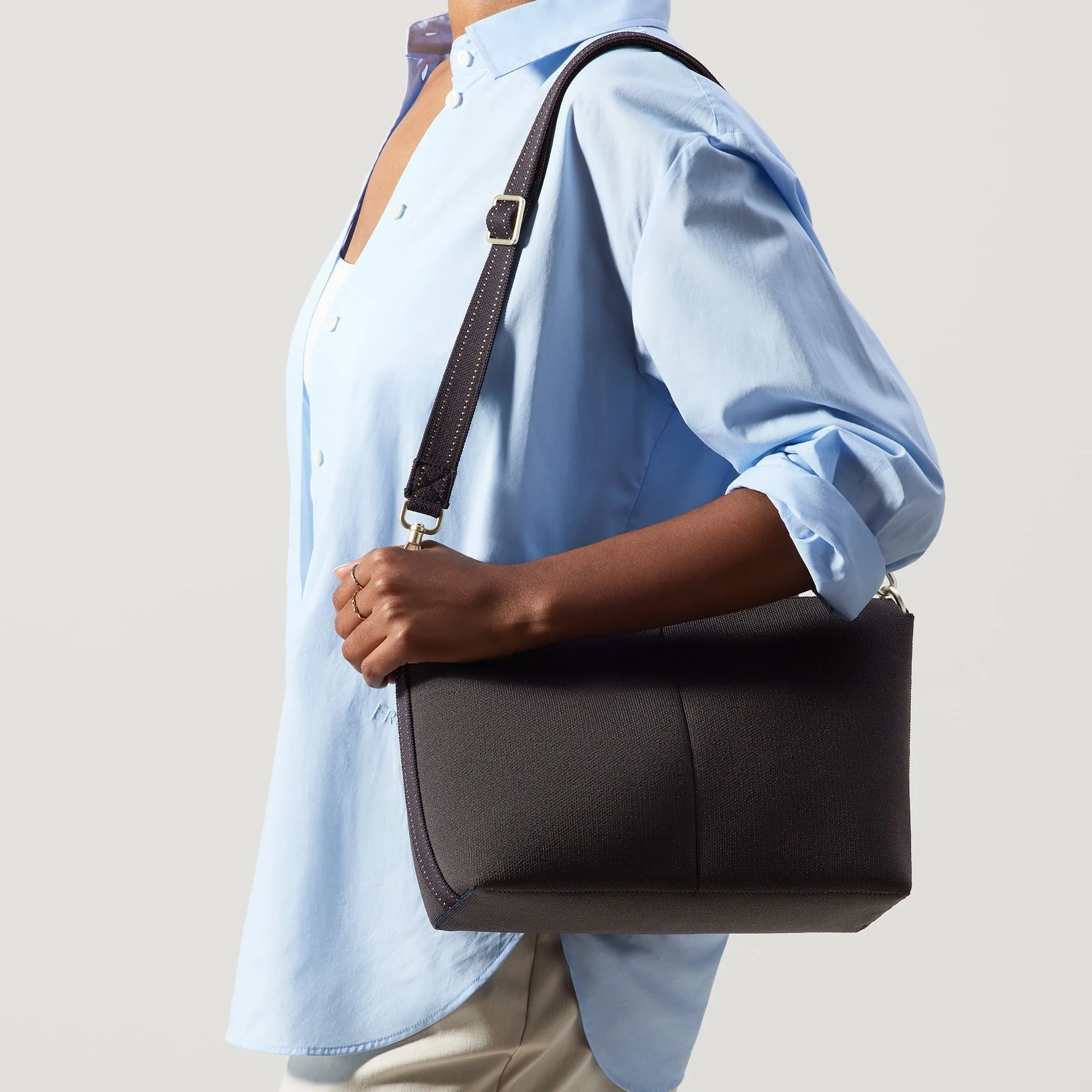The Daily Crossbody - Ink and Ivory sold by Rothy's product image thumbnail 3