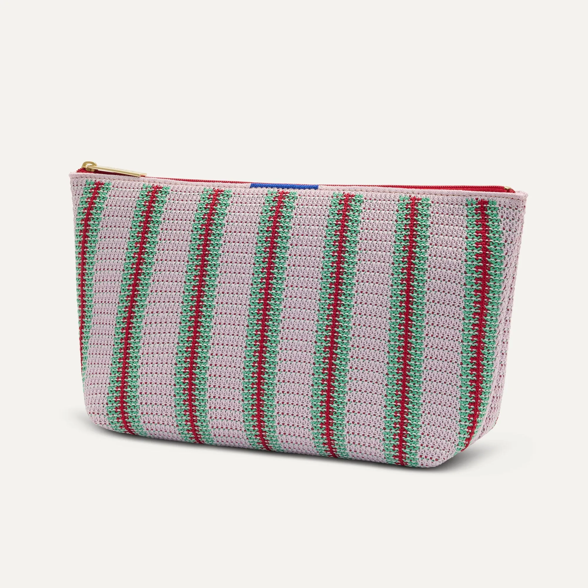 The Travel Pouch Set - Watermelon Market Stripe sold by Rothy's product image thumbnail 3
